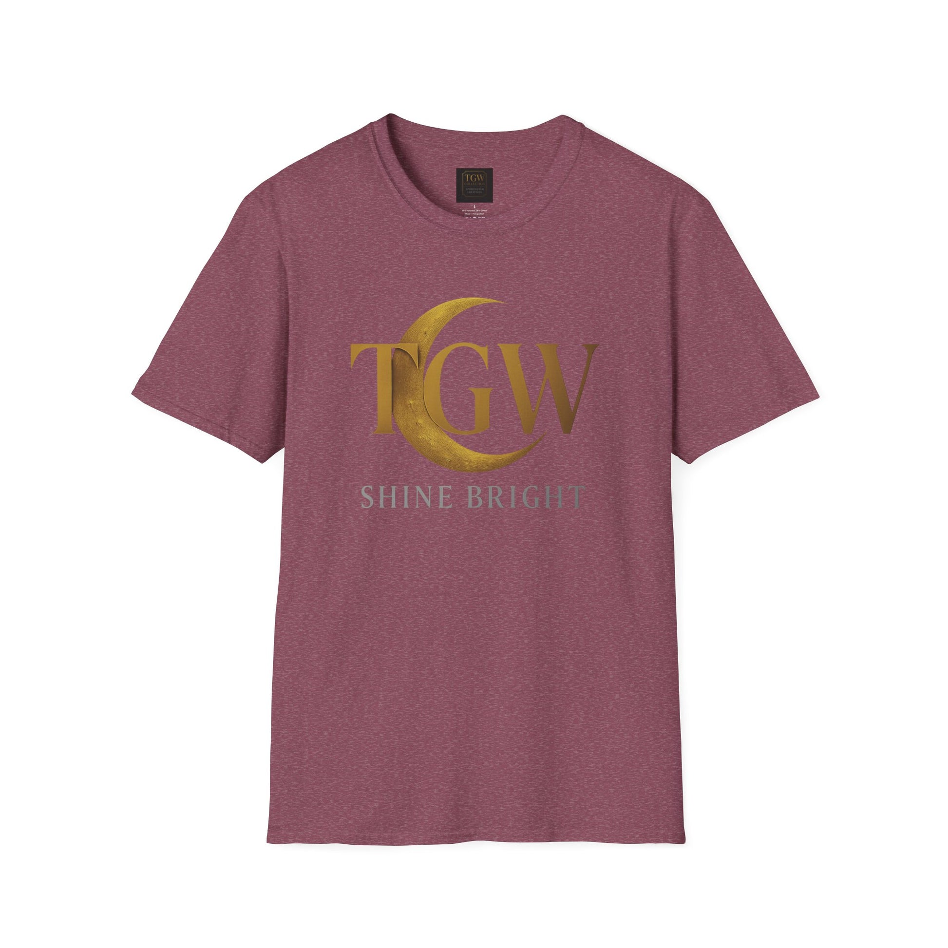Shine Bright T-Shirt, Graphic Tee, Motivational Gift, Casual Wear, Inspirational Apparel