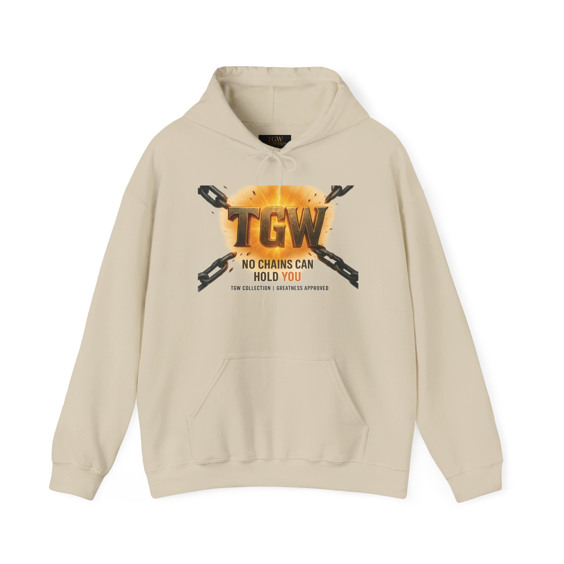 Empowering Hoodie Sweatshirts - "No Chains Can Hold You"