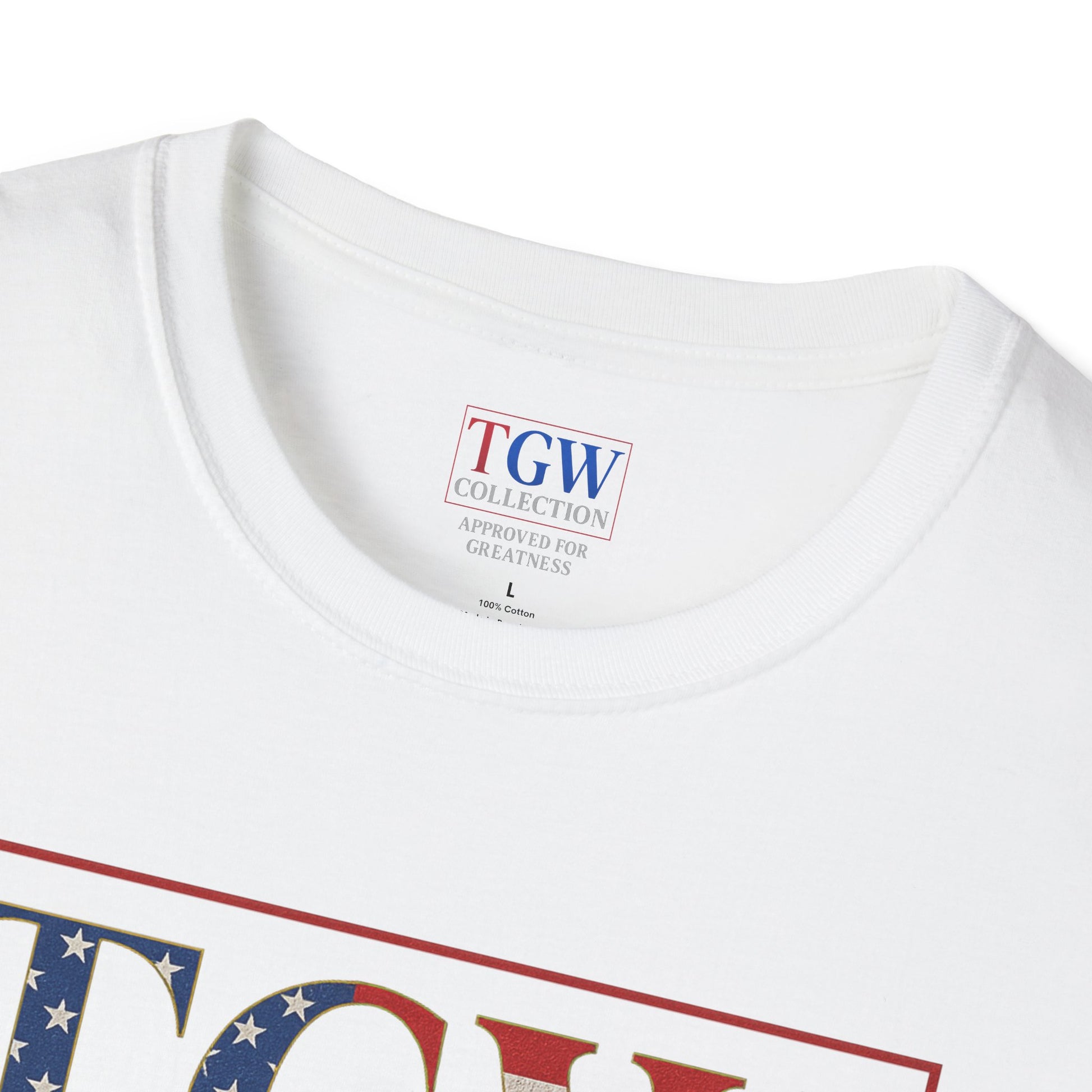 Soft style T-Shirt: TGW Collection, Approved for Greatness - Comfortable Apparel for Everyday, Gifts for Friends, USA Pride