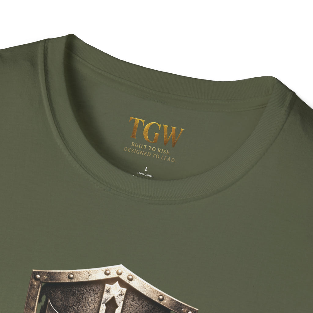Shield of Resolve (TGW Collection Greatness Approved) Softstyle T-Shirt