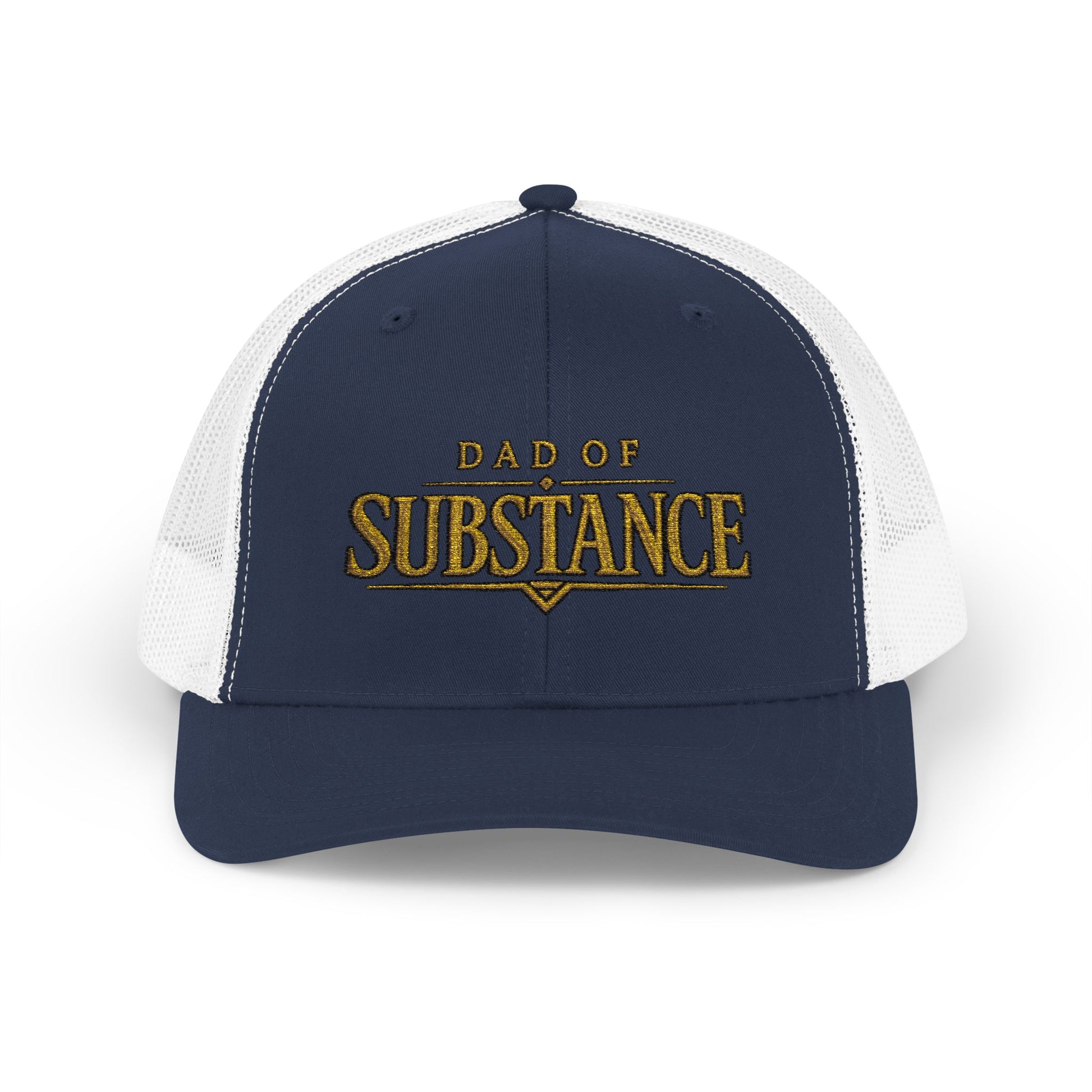 TGW COLLECTION TM - Dad of Substance Snapback Trucker Cap