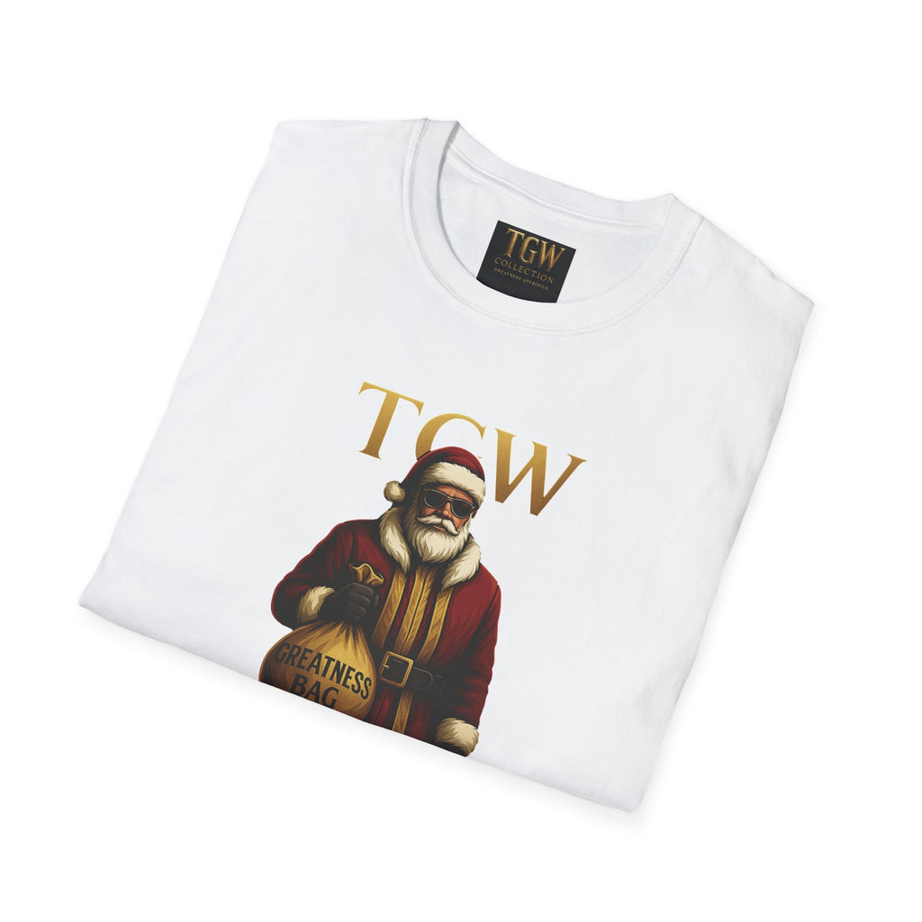T-Shirt 'TOW Claus' Vintage Santa Graphic Holiday Tee