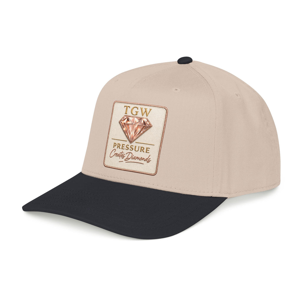 TGW Collection™  The TGW "Pressure Diamonds" Mid Profile Baseball Cap