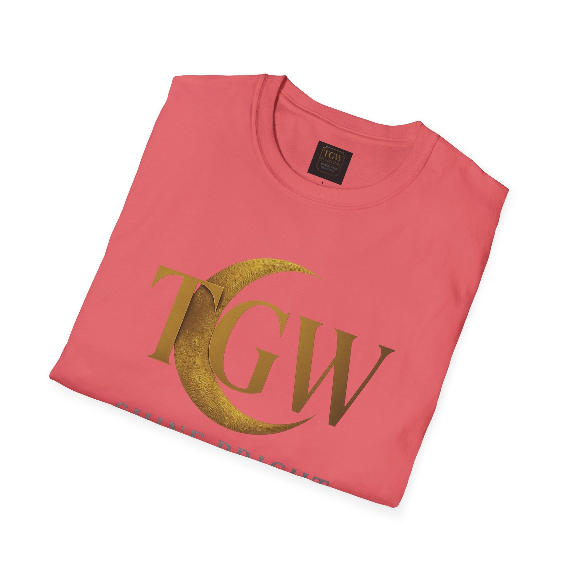 Shine Bright T-Shirt, Graphic Tee, Motivational Gift, Casual Wear, Inspirational Apparel