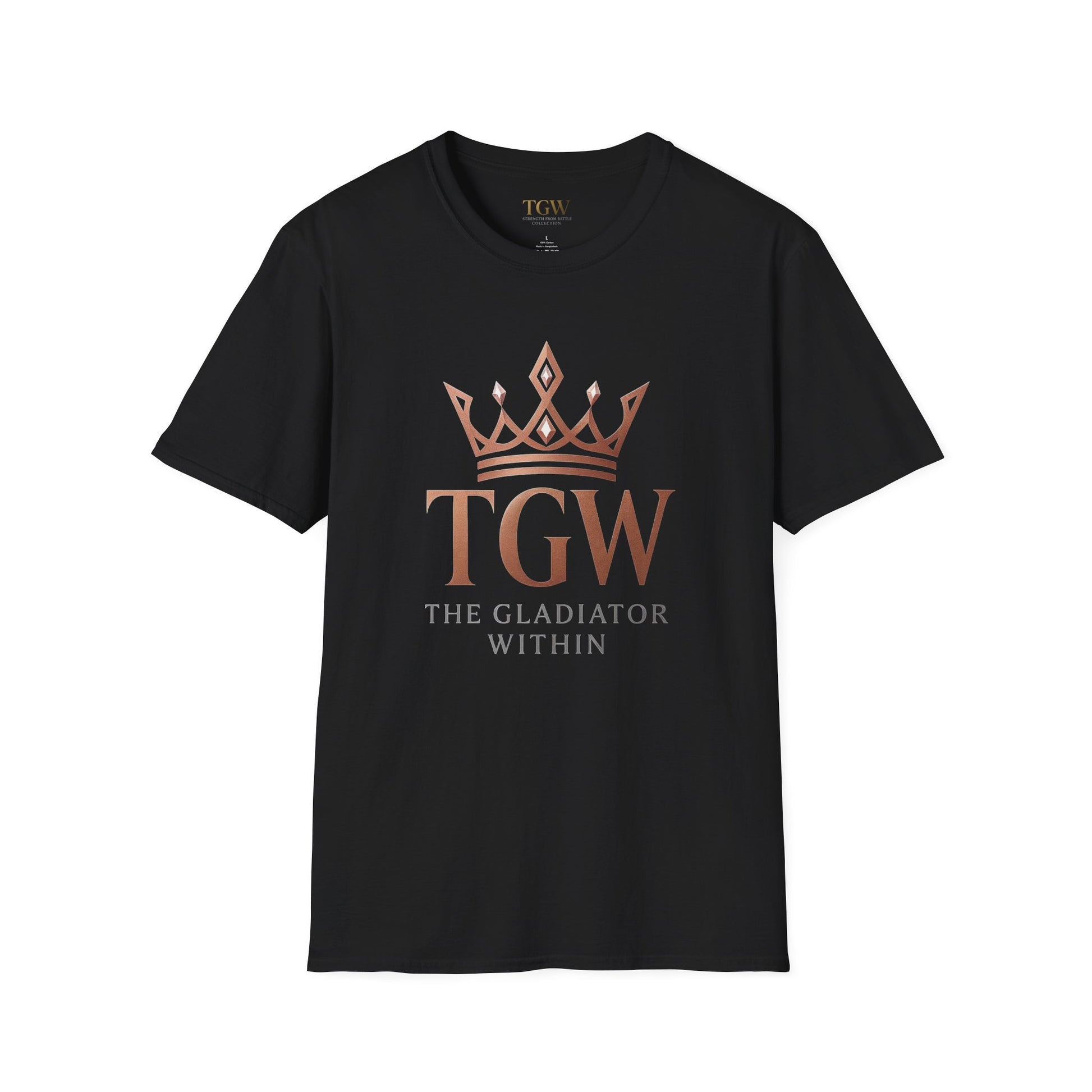 Women T-Shirts Gladiator Within, Motivational Tee, Soft-style Shirt, Graphic Shirt, Gift for Fitness Lovers, Inspirational Apparel