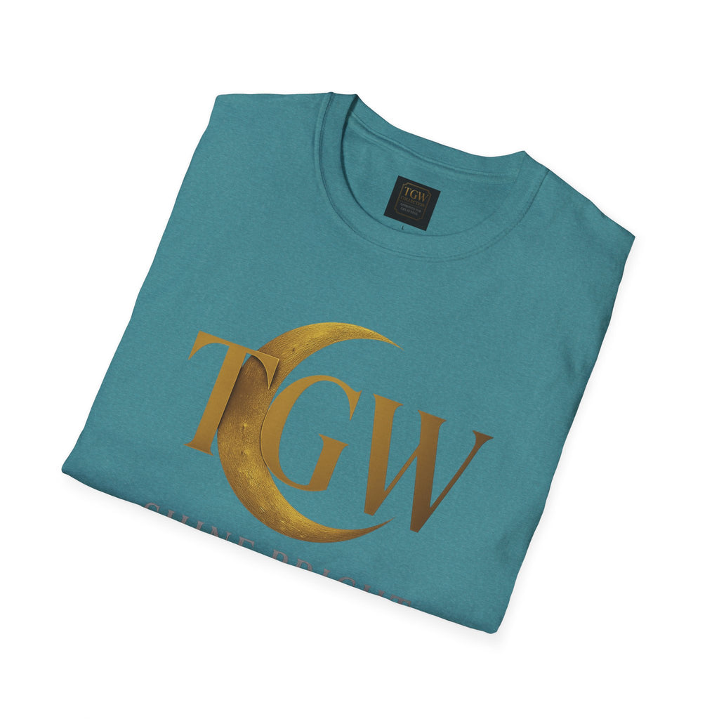 Shine Bright T-Shirt, Graphic Tee, Motivational Gift, Casual Wear, Inspirational Apparel