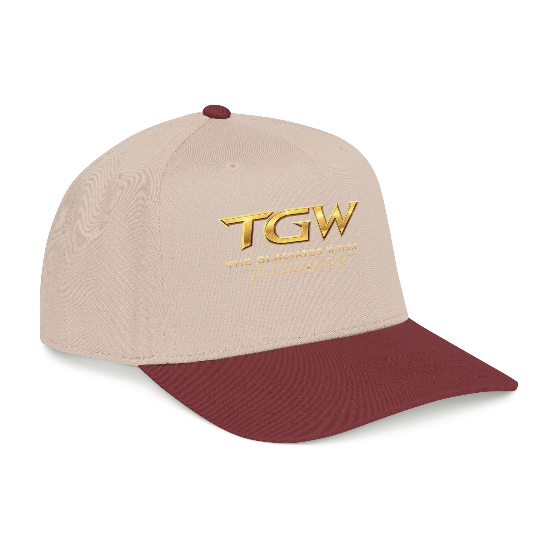 TGW “The Gladiator Within” Built Under Pressure - Mid Profile Baseball Cap