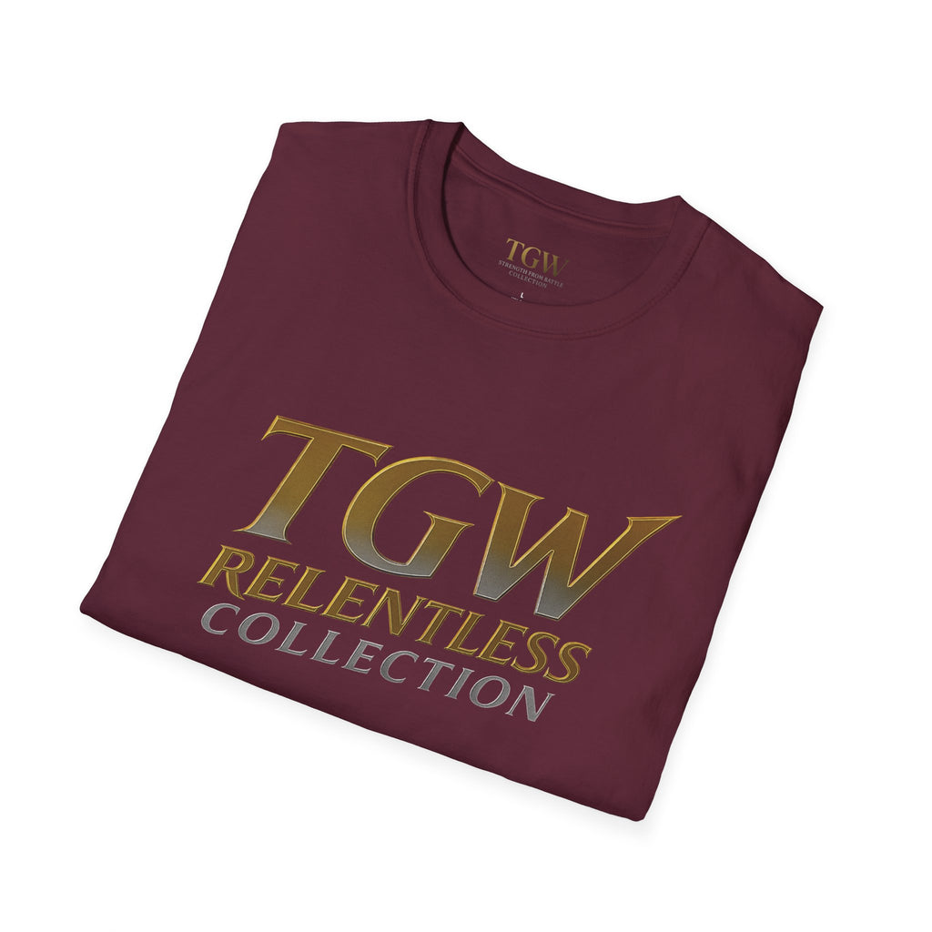Relentless Collection T-Shirt - Motivational Tee, Casual Wear, Gift for Him/Her, Fitness Apparel, Everyday Style