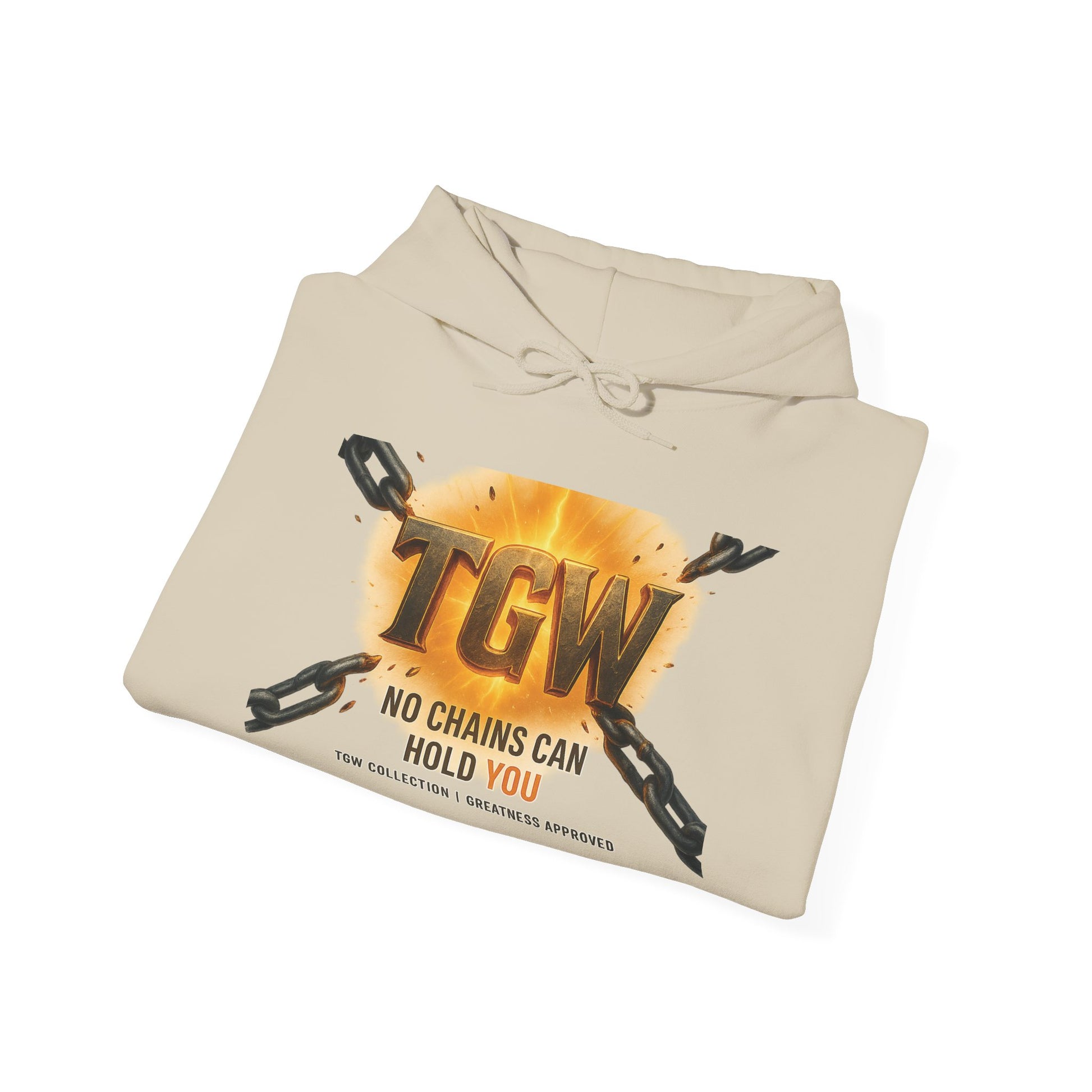 Empowering Hoodie Sweatshirts - "No Chains Can Hold You"