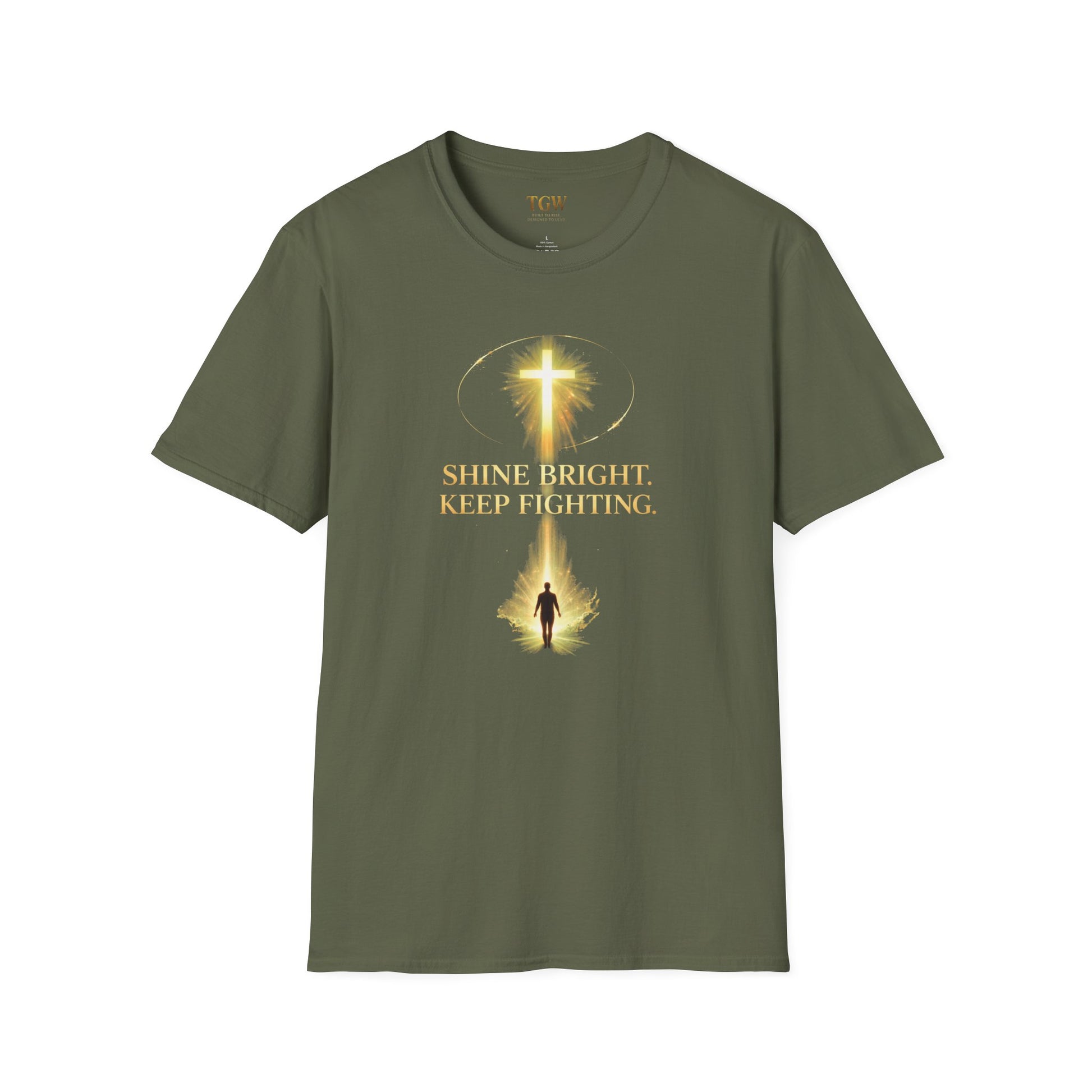 TGW Collection Greatness Approved TM - "Shine Bright. Keep Fighting" Softstyle T-Shirt