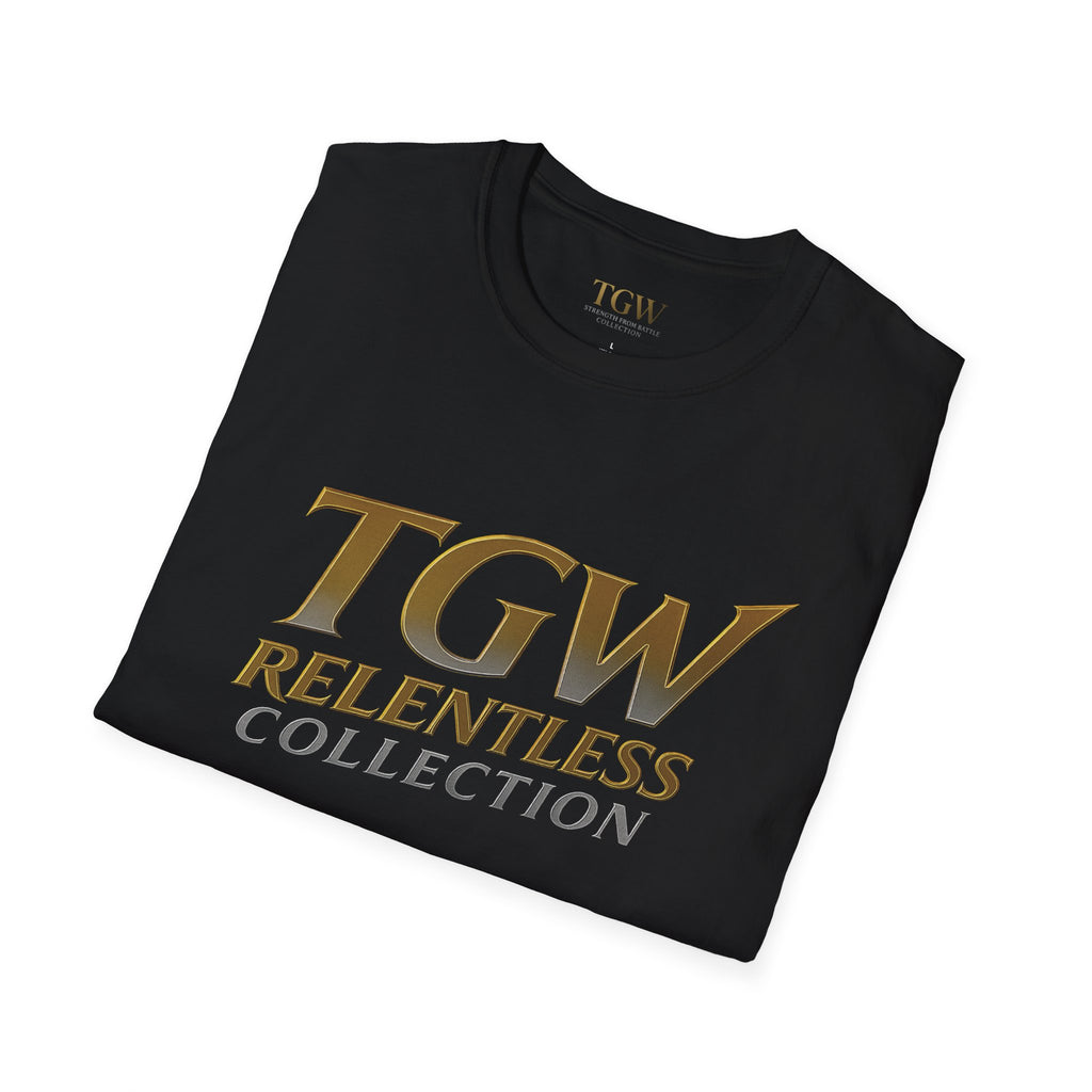 Relentless Collection T-Shirt - Motivational Tee, Casual Wear, Gift for Him/Her, Fitness Apparel, Everyday Style