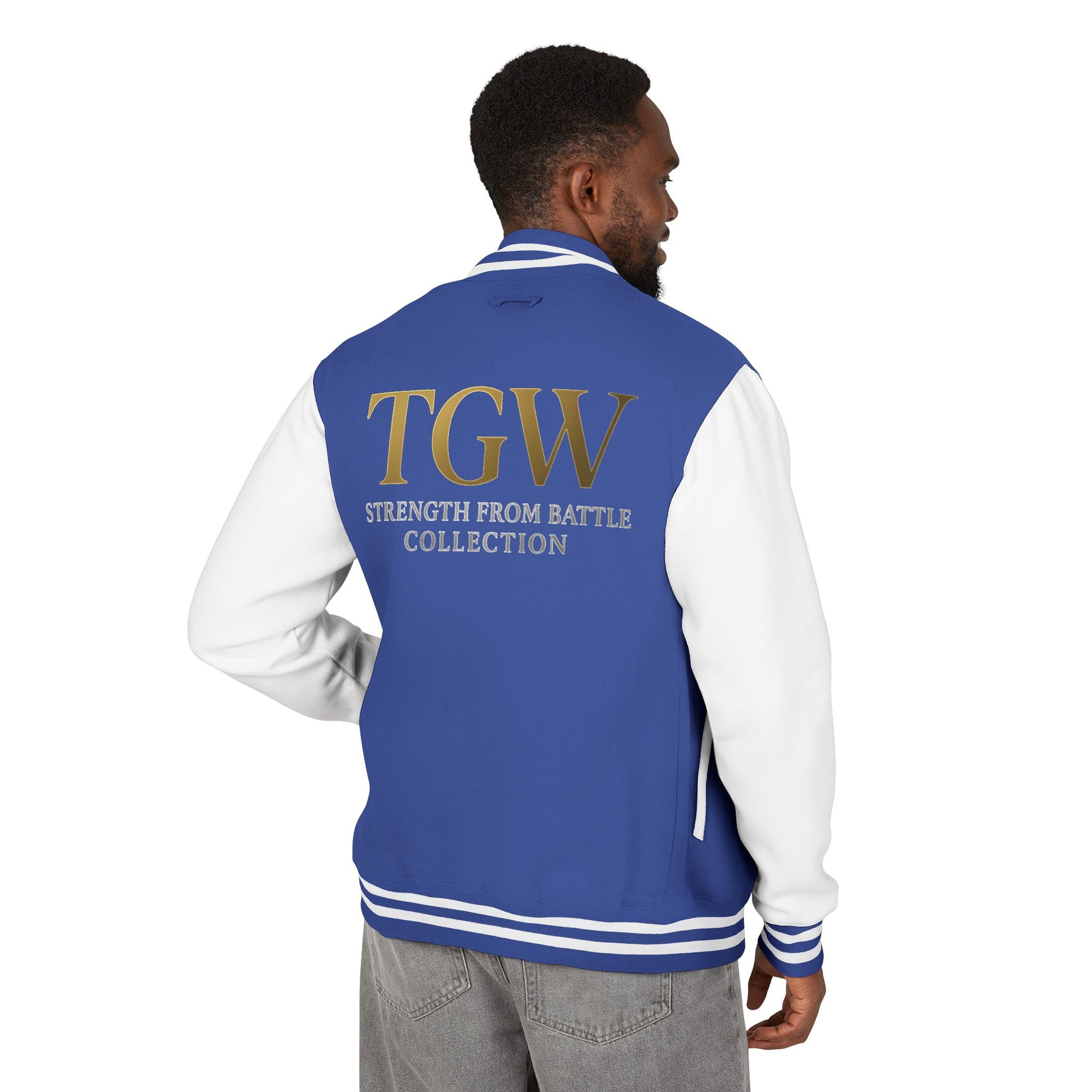 Men Heavyweight Letterman Jacket - Vintage Style Varsity Jacket for Everyday Wear, Sports Events, Graduation, Casual Outings, Team Spirit