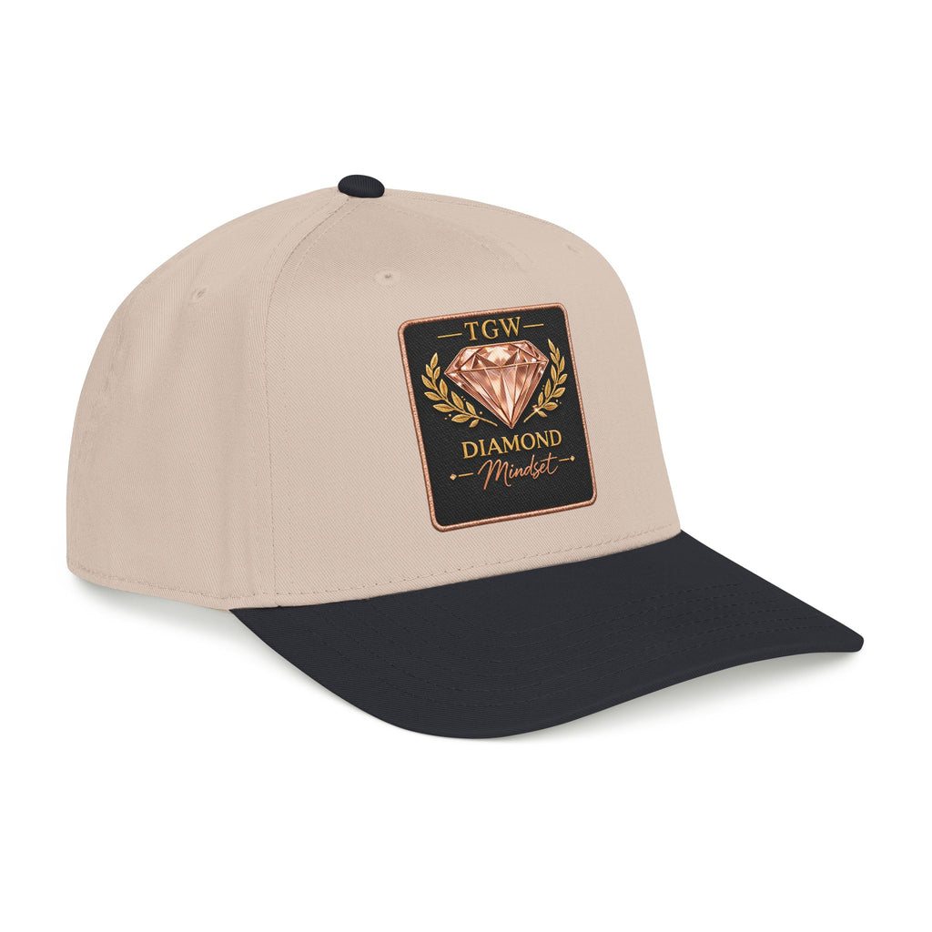 TGW Diamond Mindset Cap "Built Under Pressure"  Mid Profile Baseball Cap