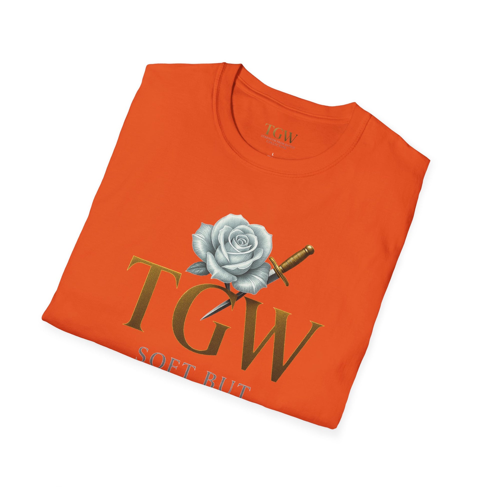 Soft style T-Shirt - Soft but Unbreakable Graphic Tee, Motivational Shirt, Gift for Her, Casual Wear, Inspirational Fashion