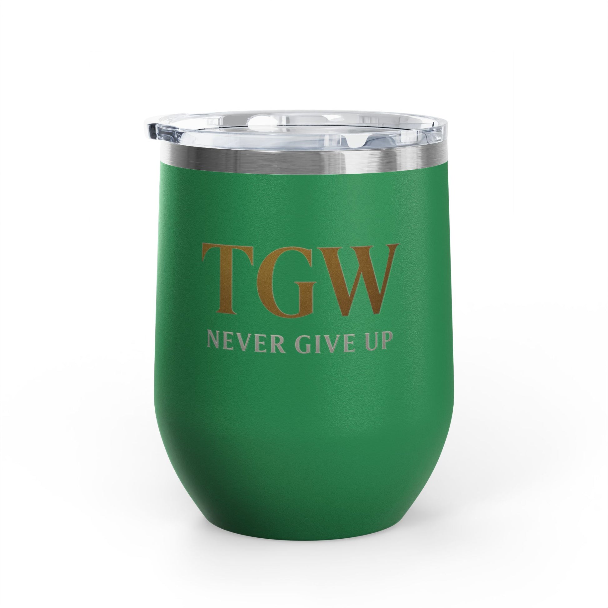 Elegant Wine Tumbler - Strive for Greatness | Personalized Gift for Wine Lovers, Celebrations, Home Bar, Holidays, Motivational Drinkware
