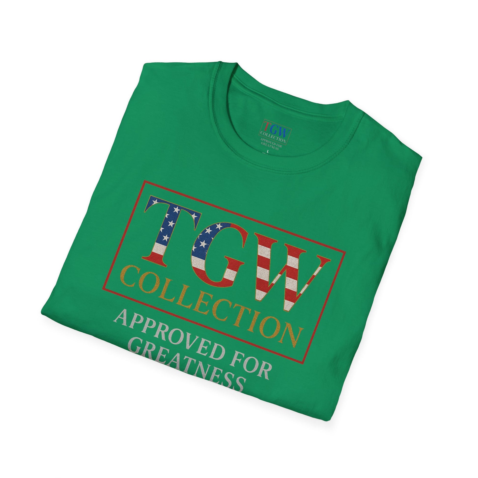 Soft style T-Shirt: TGW Collection, Approved for Greatness - Comfortable Apparel for Everyday, Gifts for Friends, USA Pride