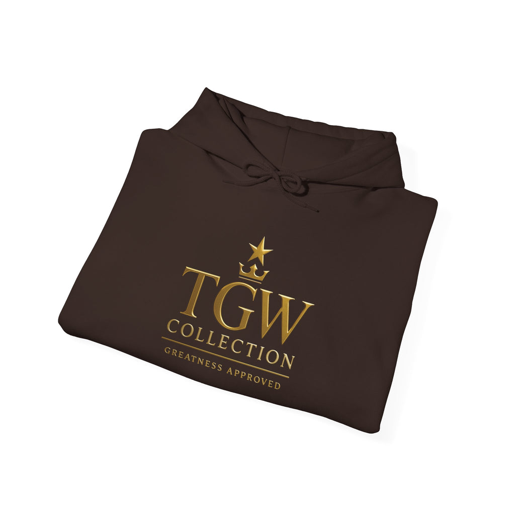 TGW Collection Hooded Sweatshirt: Mindset Over Everything, Style, Cozy Fashion, Gift Idea, Casual, Street-wear