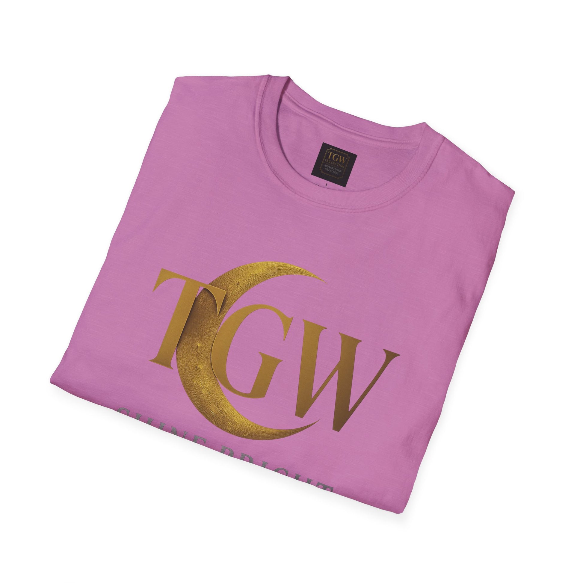 Shine Bright T-Shirt, Graphic Tee, Motivational Gift, Casual Wear, Inspirational Apparel