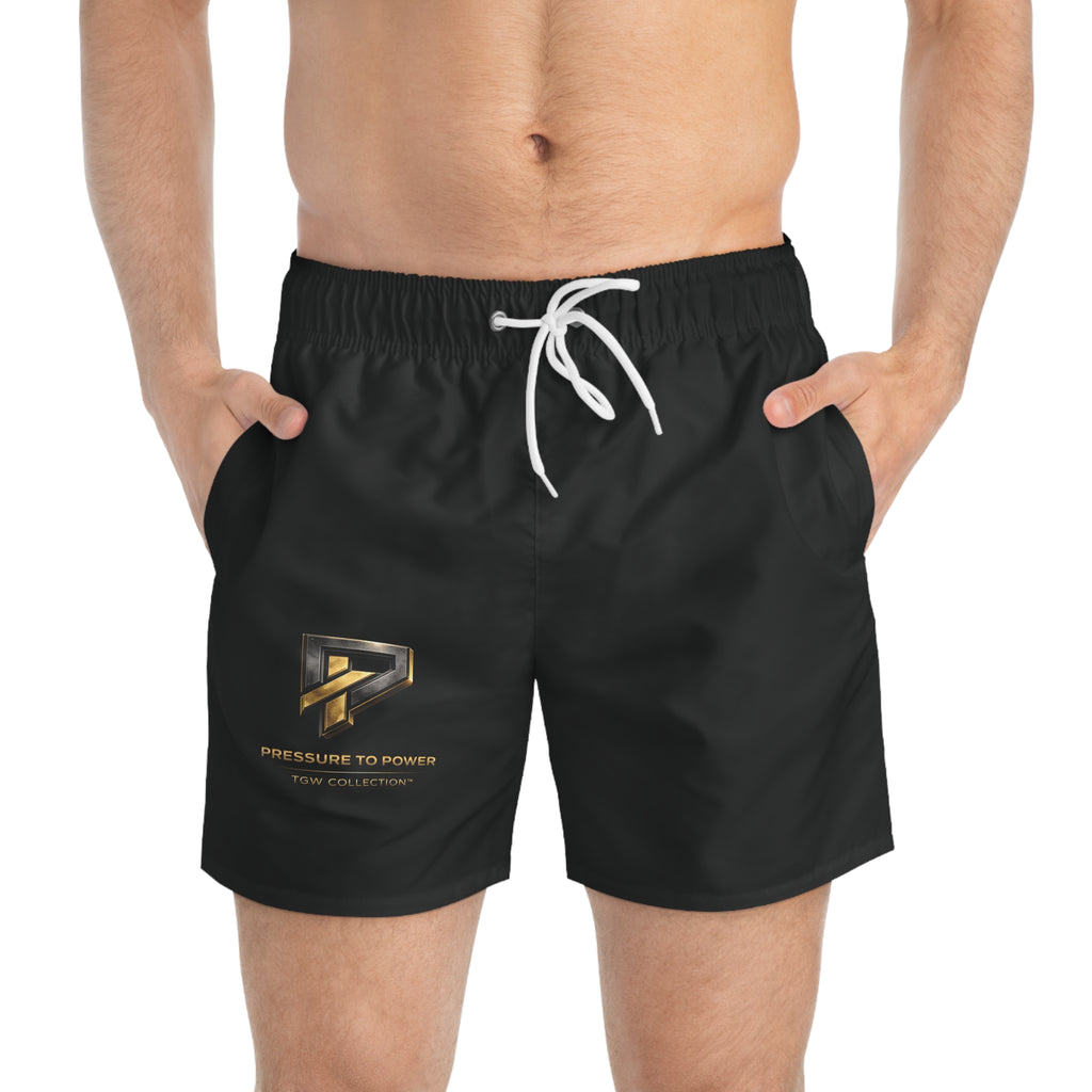 TGW Collection Pressure TM - Power Men’s Swim Trunks (AOP)