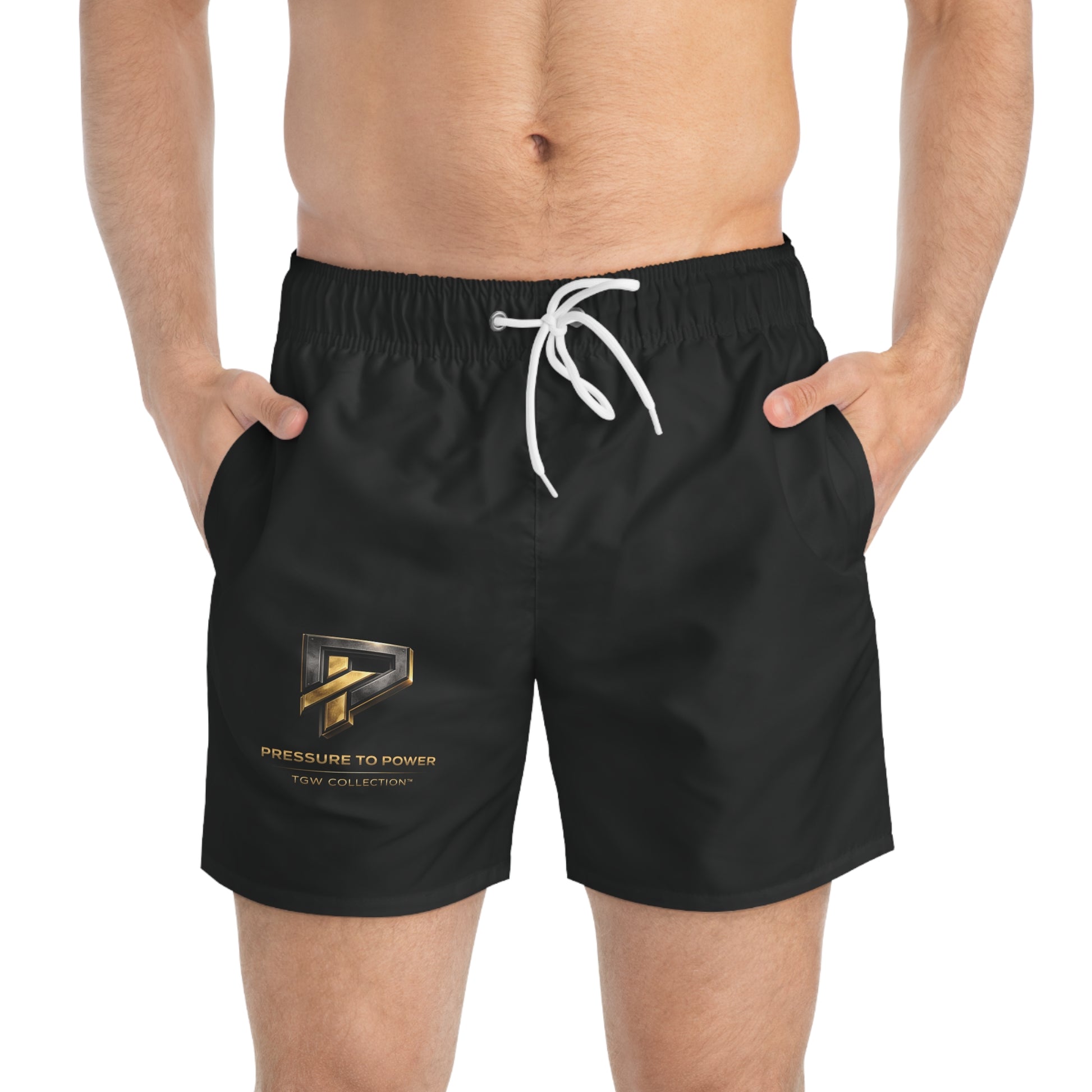 TGW Collection Pressure TM - Power Men’s Swim Trunks (AOP)