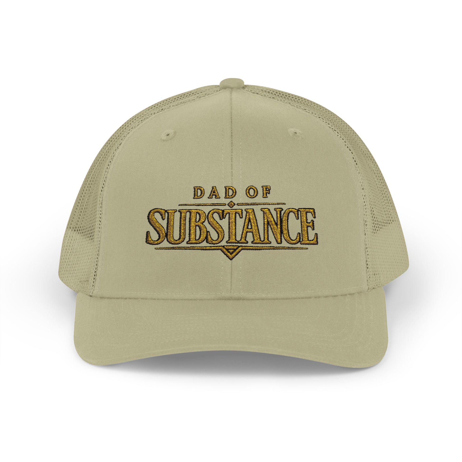 TGW COLLECTION TM - Dad of Substance Snapback Trucker Cap