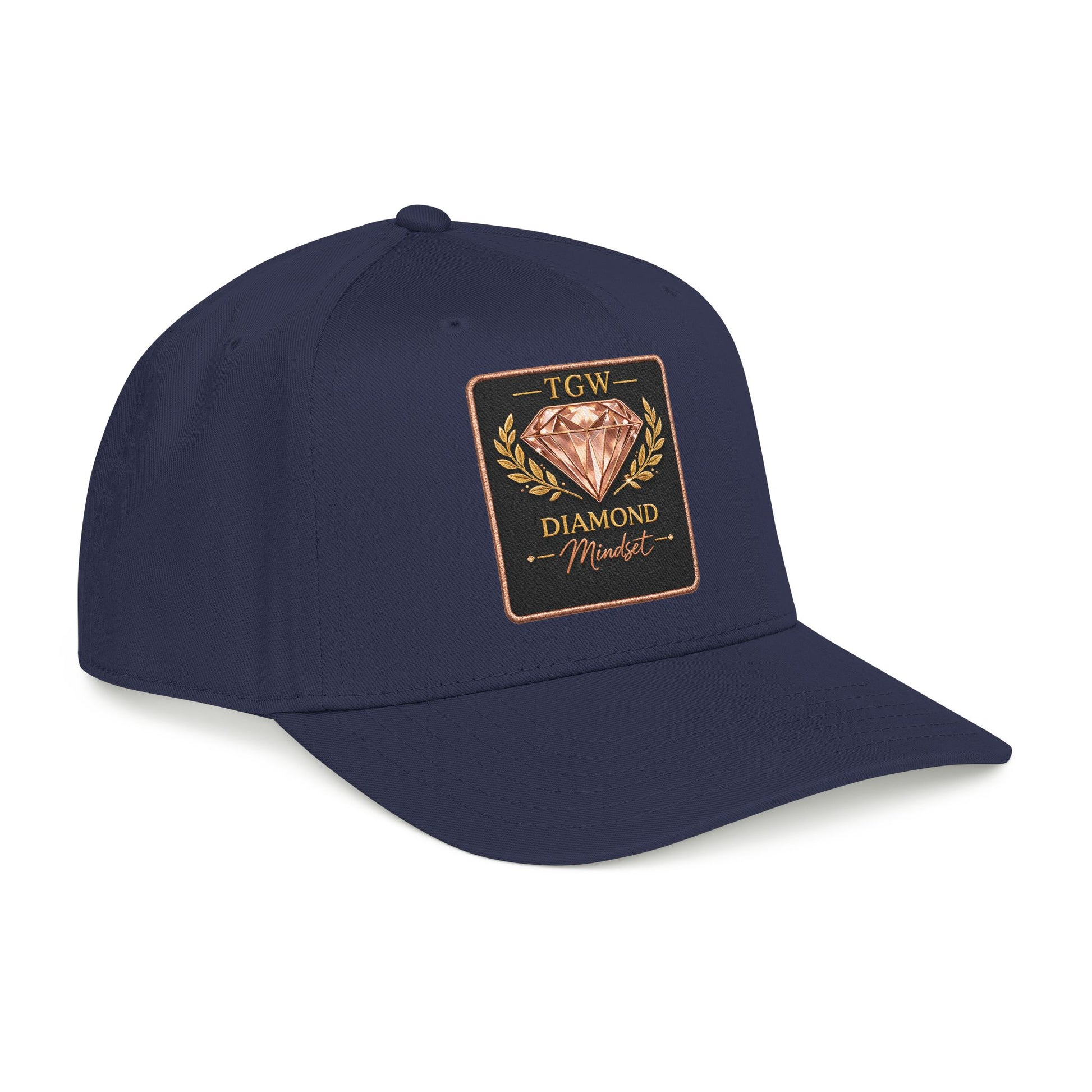 TGW Diamond Mindset Cap "Built Under Pressure"  Mid Profile Baseball Cap