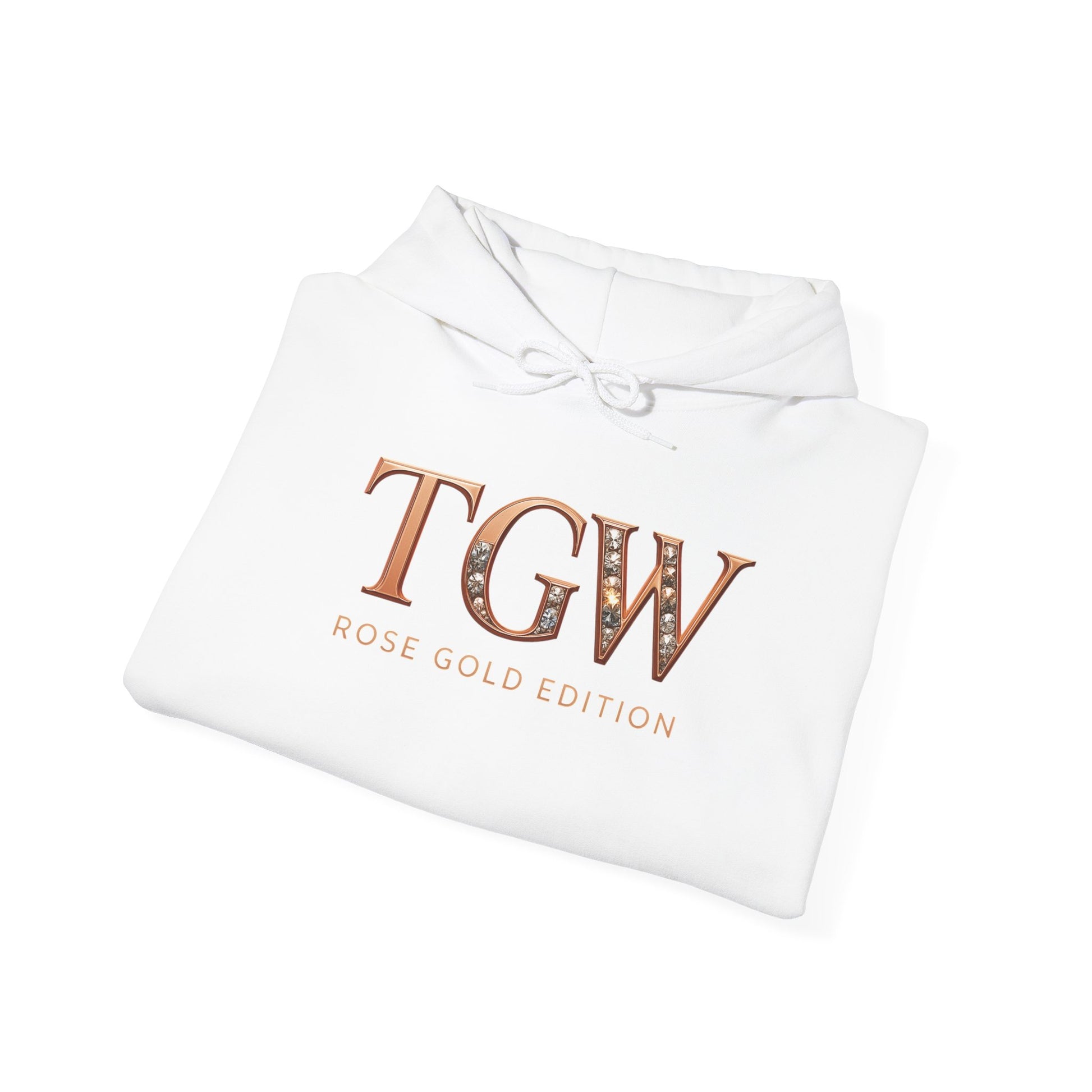 Rose Gold Edition Hoodie - Cozy Sweatshirt for Every Occasion, Holiday Gift, Casual Wear, Trendy Style, Fashion Statement