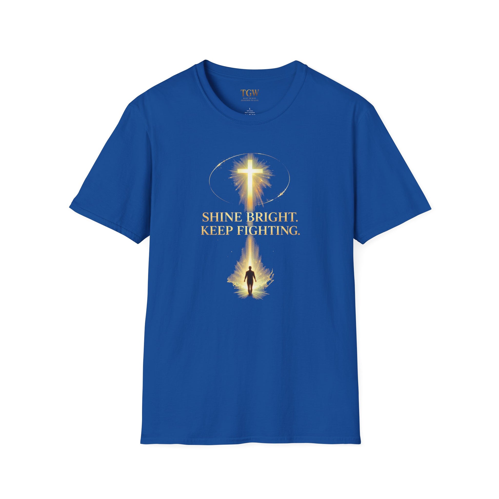 TGW Collection Greatness Approved TM - "Shine Bright. Keep Fighting" Softstyle T-Shirt