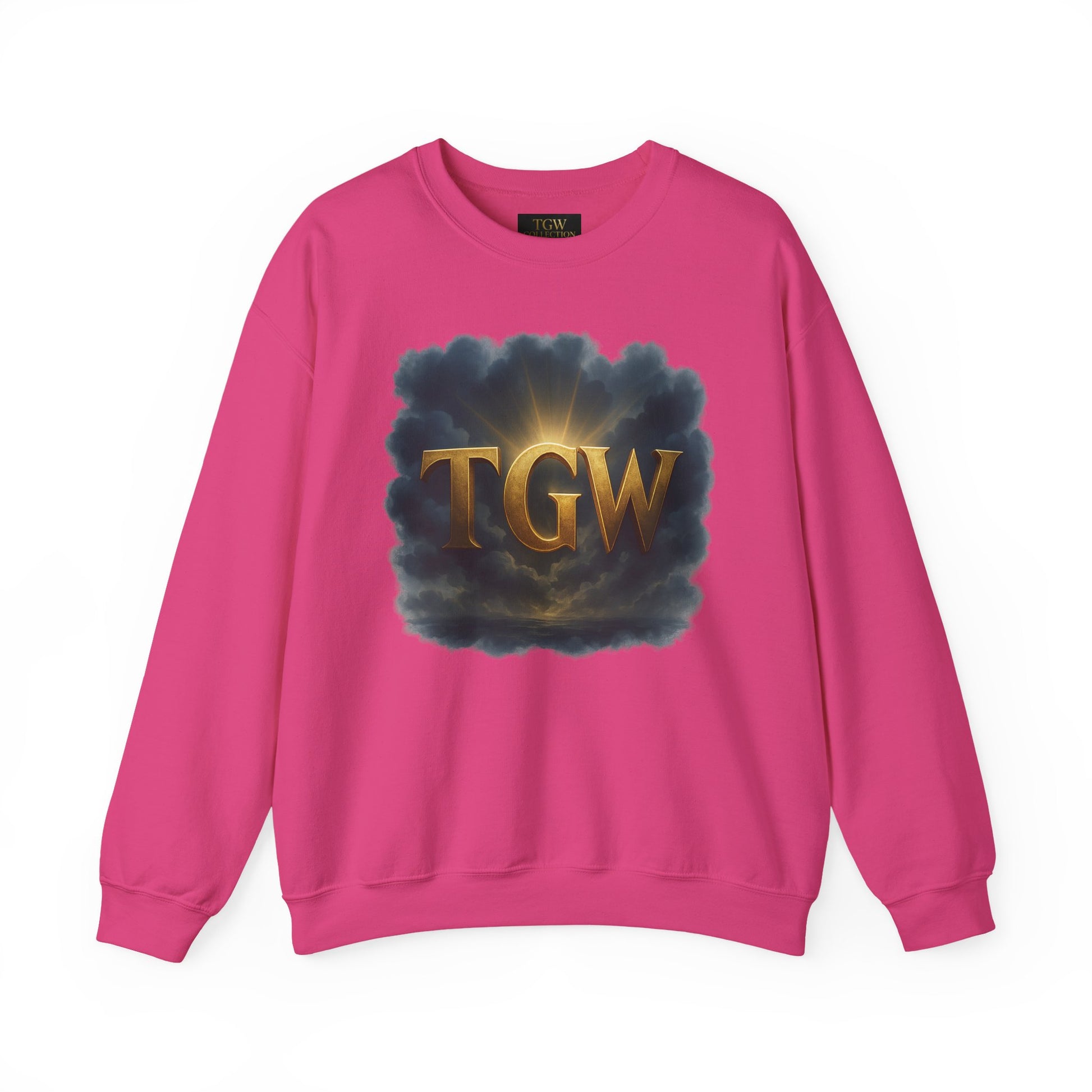 TGW Vintage Crewneck Sweatshirt, Cozy Fashion, Casual Wear, Autumn Layers, Relaxed Style