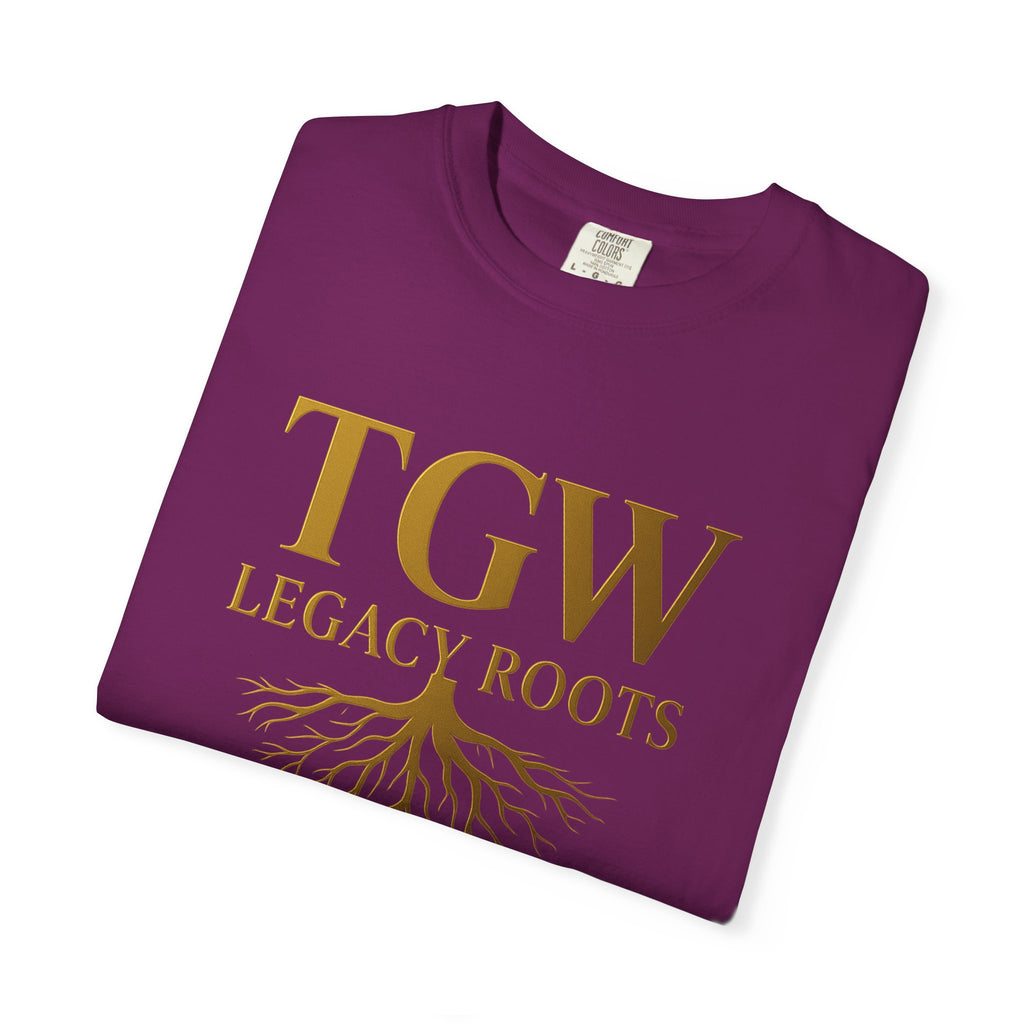 Women Legacy Roots Garment-Dyed T-Shirt | Family Heritage Tee, Perfect Gift for Ancestry Lovers, Tree of Life Shirt, Roots & Heritage