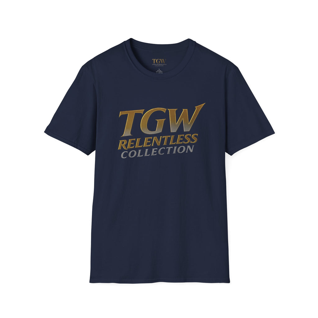 Relentless Collection T-Shirt - Motivational Tee, Casual Wear, Gift for Him/Her, Fitness Apparel, Everyday Style