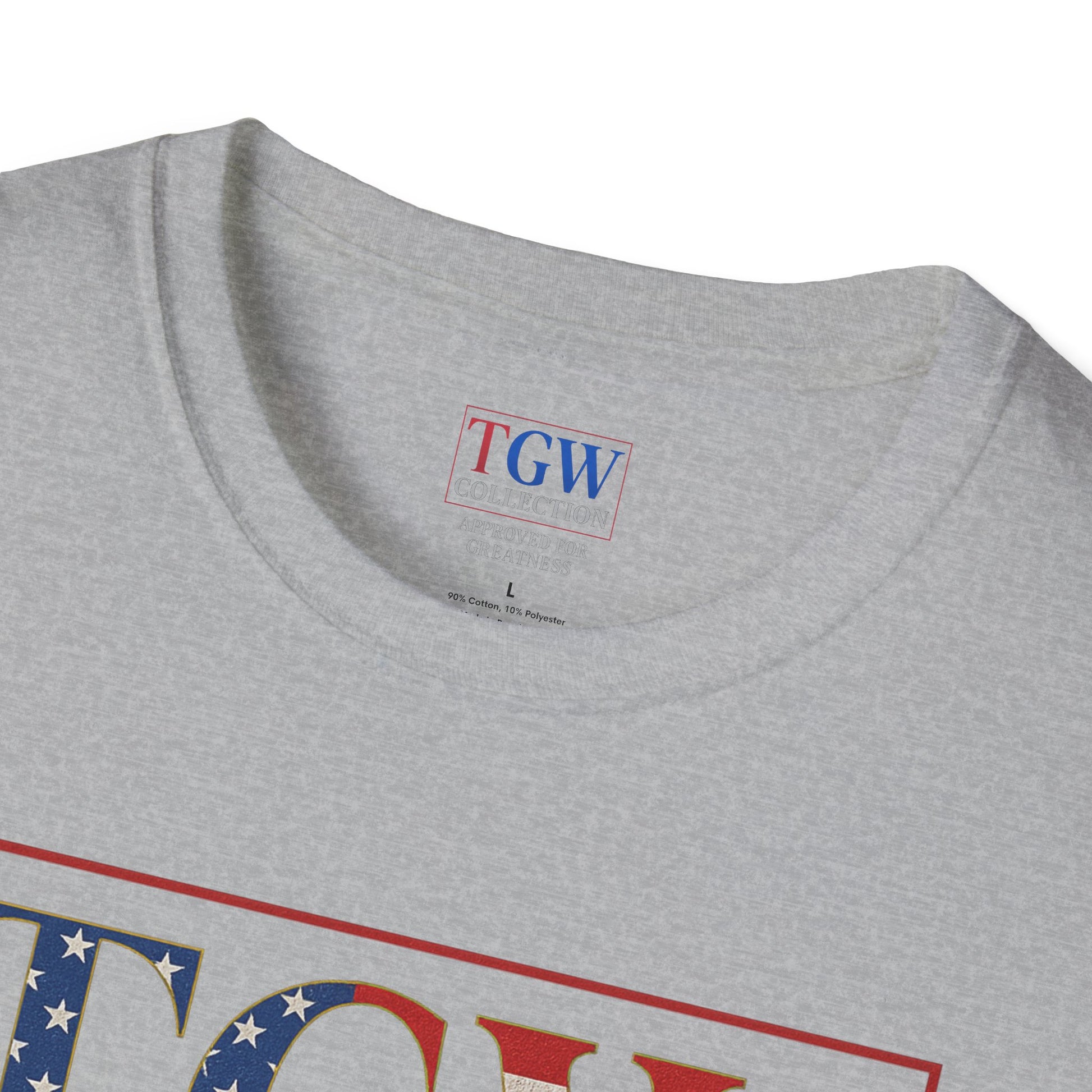 Soft style T-Shirt: TGW Collection, Approved for Greatness - Comfortable Apparel for Everyday, Gifts for Friends, USA Pride
