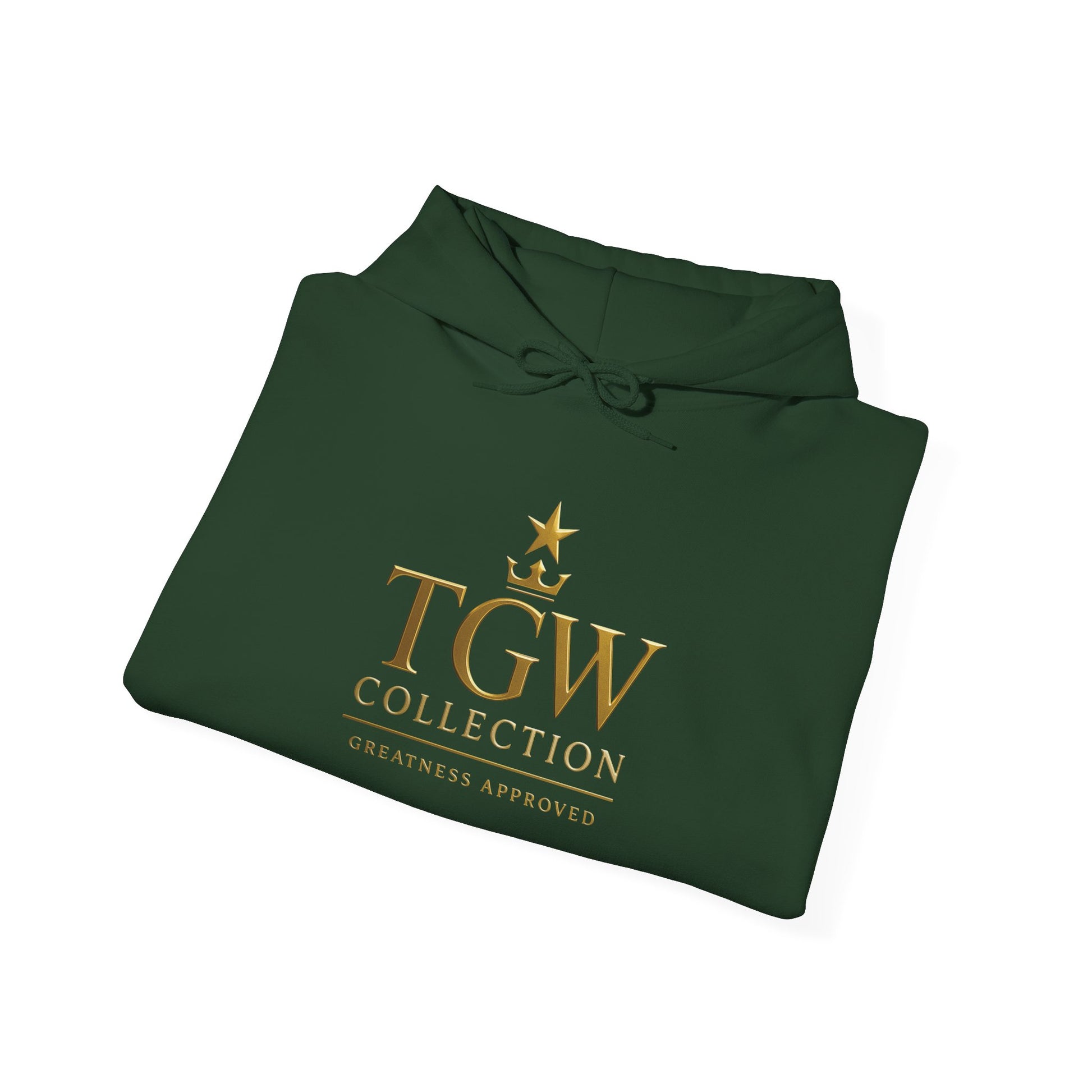TGW Collection Hooded Sweatshirt: Mindset Over Everything, Style, Cozy Fashion, Gift Idea, Casual, Street-wear