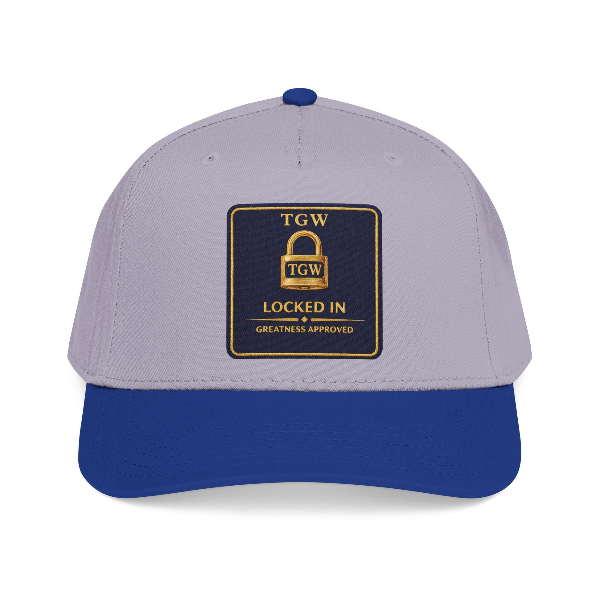 TGW “LOCKED IN” — Greatness Approved   Mid Profile Baseball Cap