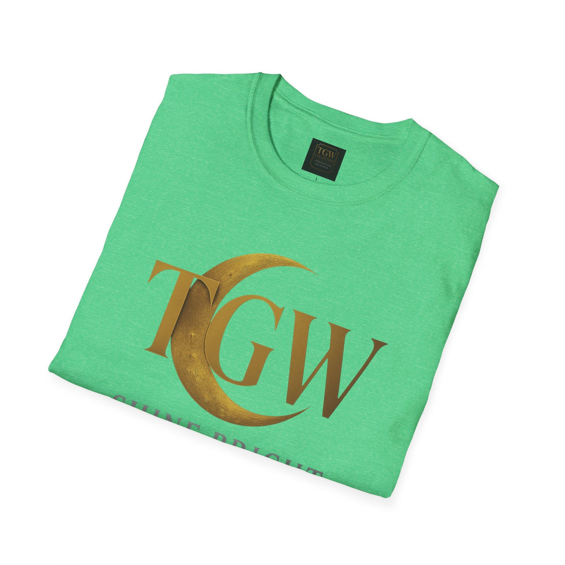 Shine Bright T-Shirt, Graphic Tee, Motivational Gift, Casual Wear, Inspirational Apparel