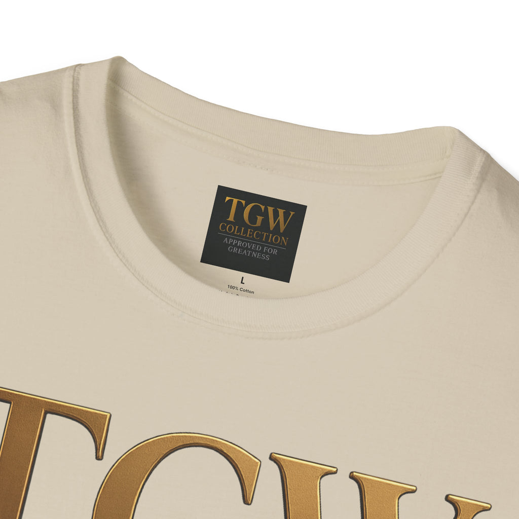TGW Collection  Soft style T-Shirt | Casual Graphic Tee | Greatness Approved | Perfect for Everyday Wear, Gifts, and Celebrations