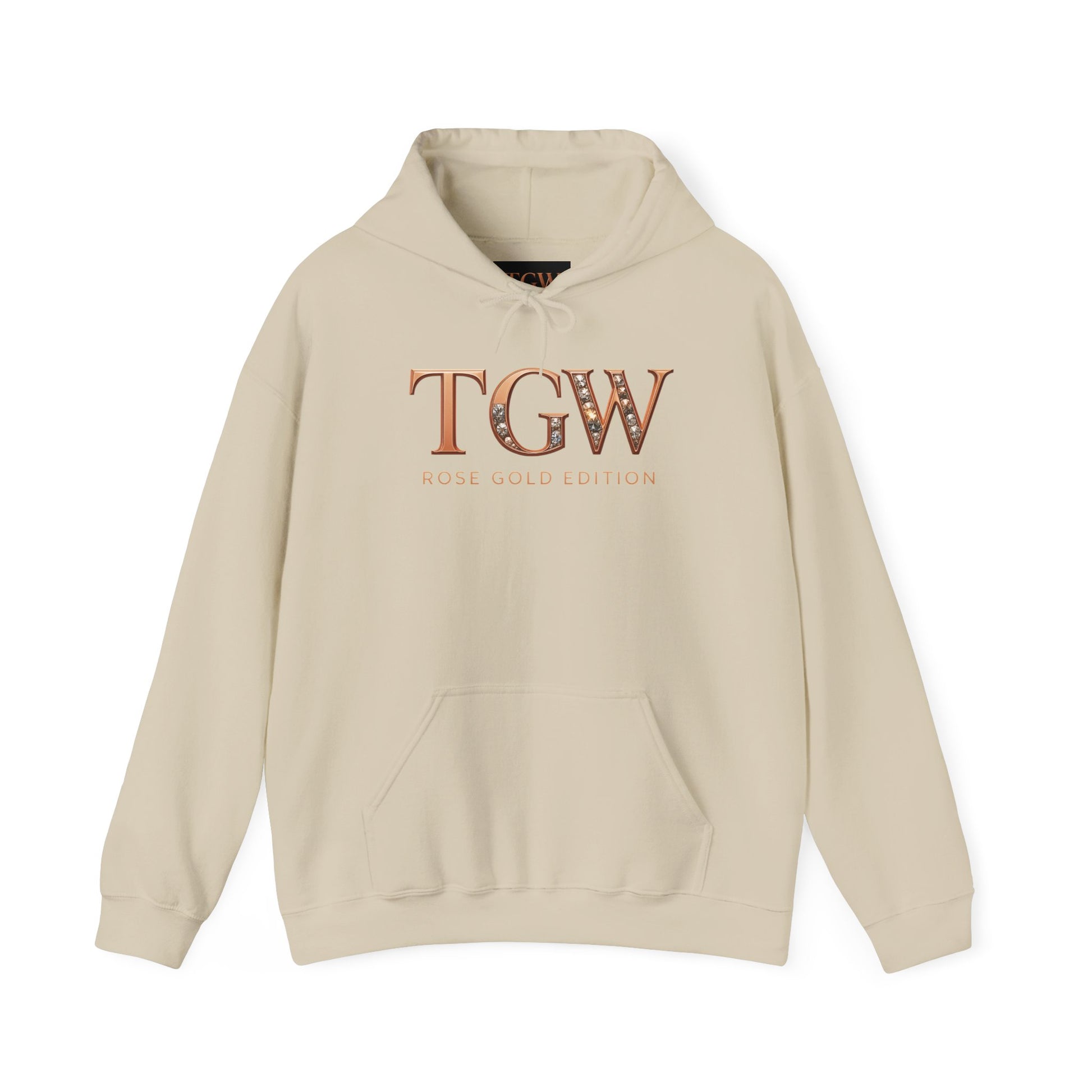 Rose Gold Edition Hoodie - Cozy Sweatshirt for Every Occasion, Holiday Gift, Casual Wear, Trendy Style, Fashion Statement