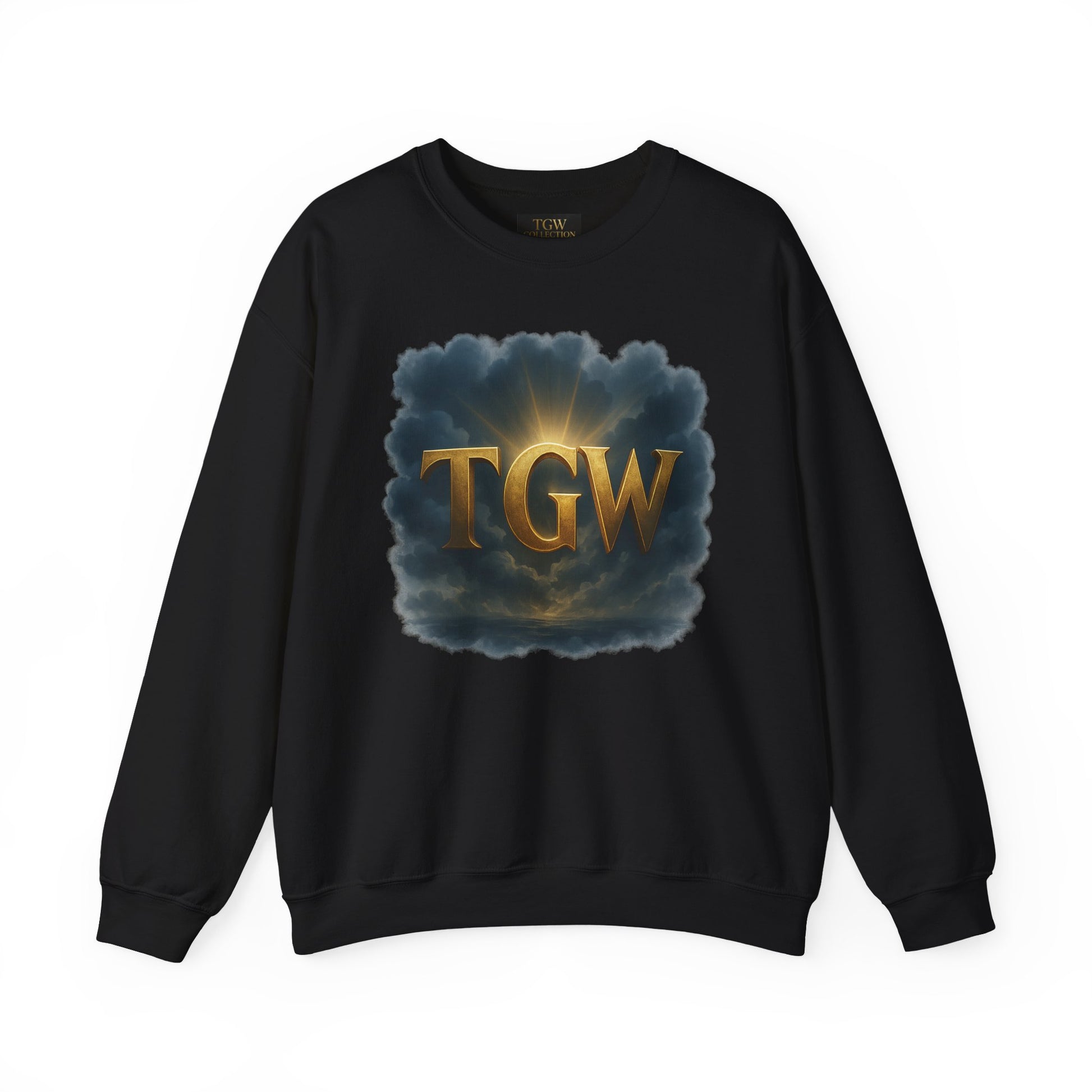 TGW Vintage Crewneck Sweatshirt, Cozy Fashion, Casual Wear, Autumn Layers, Relaxed Style