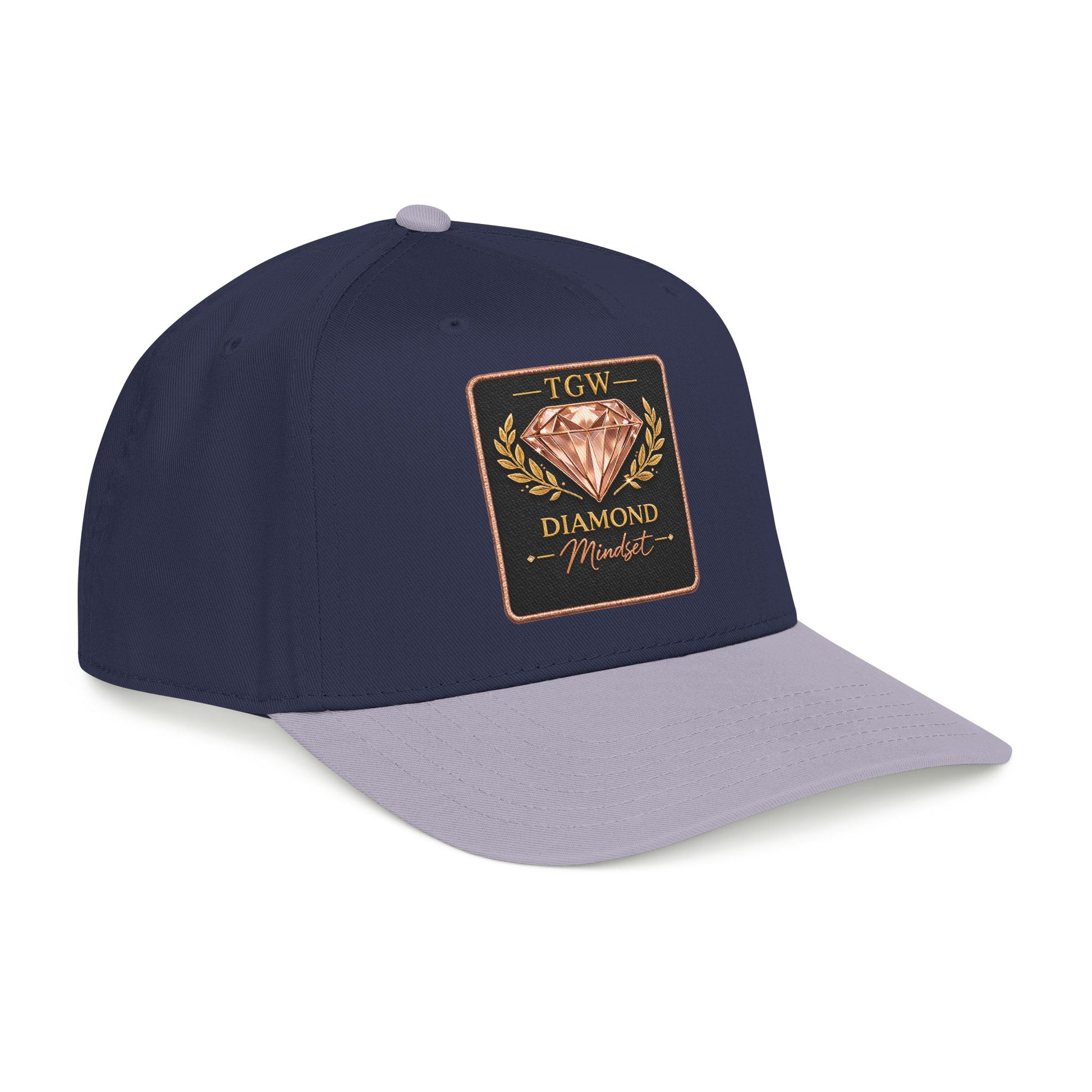 TGW Diamond Mindset Cap "Built Under Pressure"  Mid Profile Baseball Cap