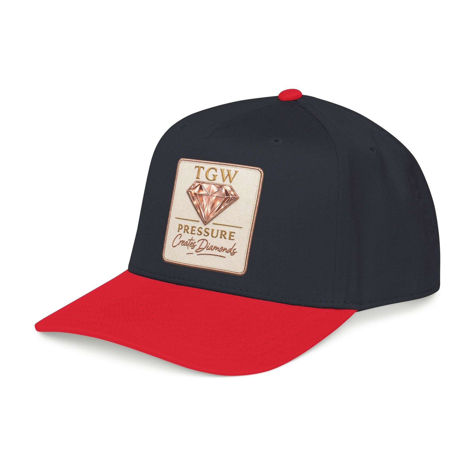 TGW Collection™  The TGW "Pressure Diamonds" Mid Profile Baseball Cap