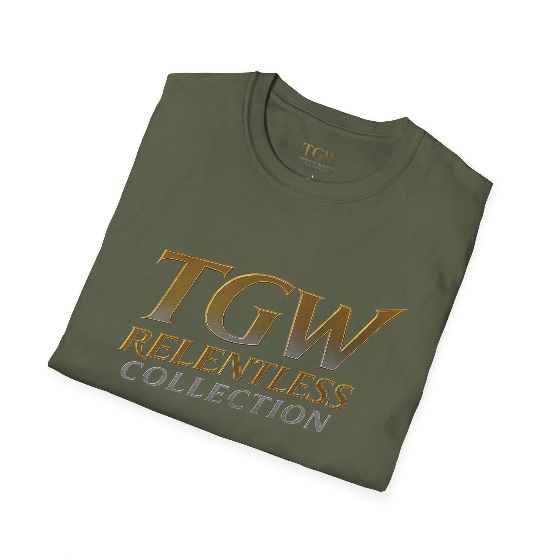 Relentless Collection T-Shirt - Motivational Tee, Casual Wear, Gift for Him/Her, Fitness Apparel, Everyday Style