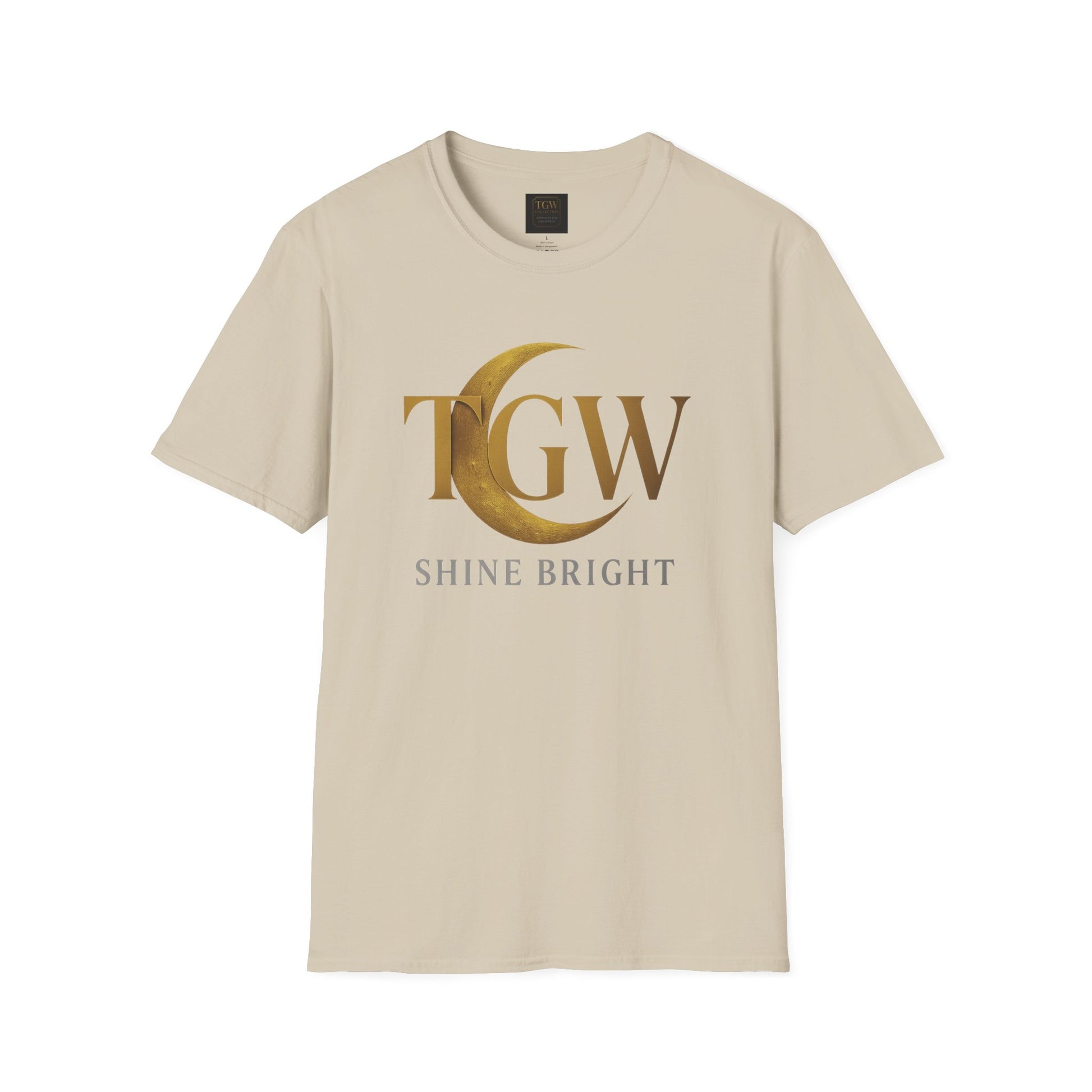 Shine Bright T-Shirt, Graphic Tee, Motivational Gift, Casual Wear, Inspirational Apparel