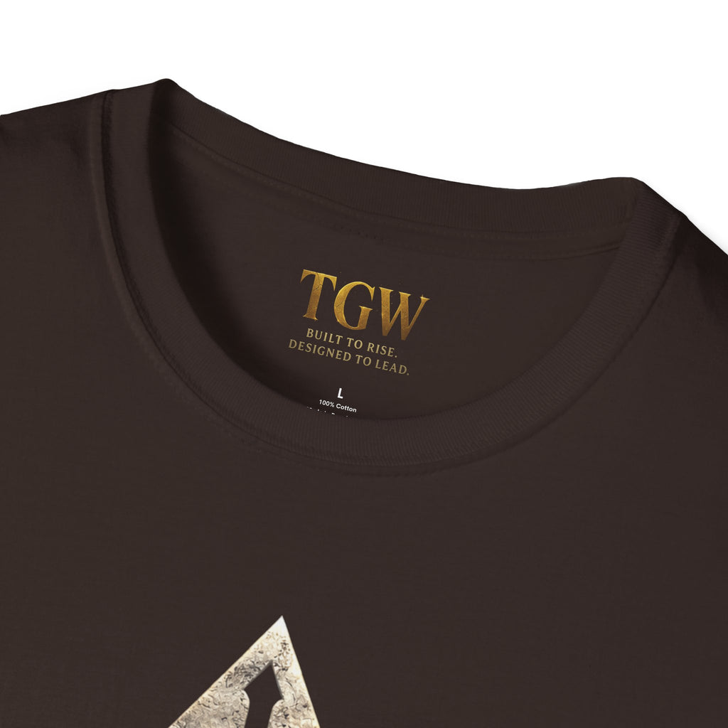 Triangle Shield & Sword (TGW Collection Greatness Approved) Softstyle T-Shirt