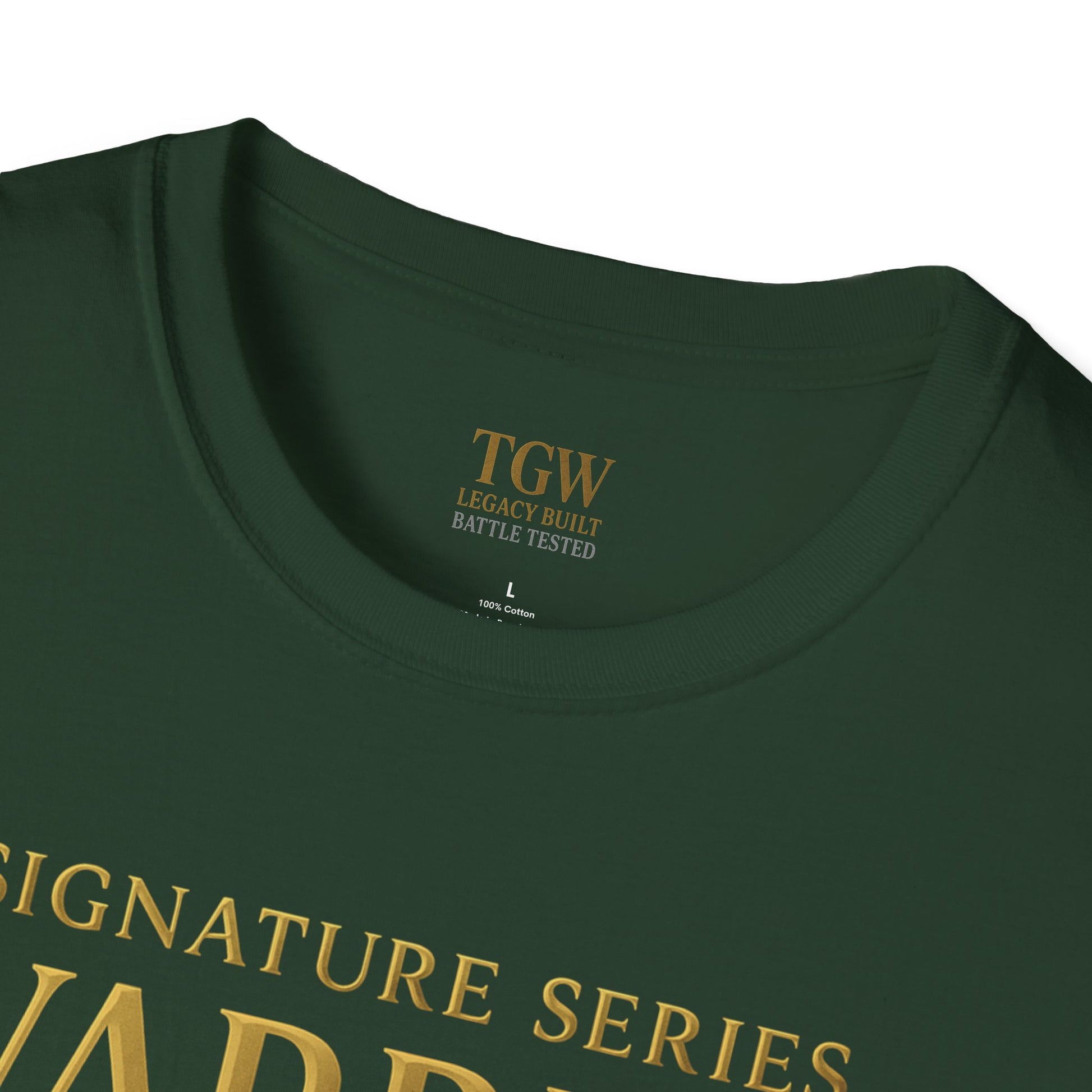 Warrior Gold Unisex Softstyle T-Shirt, Comfortable Tee, Motivational Apparel, Gift for Warriors, Casual Wear, Affirmation Shirt