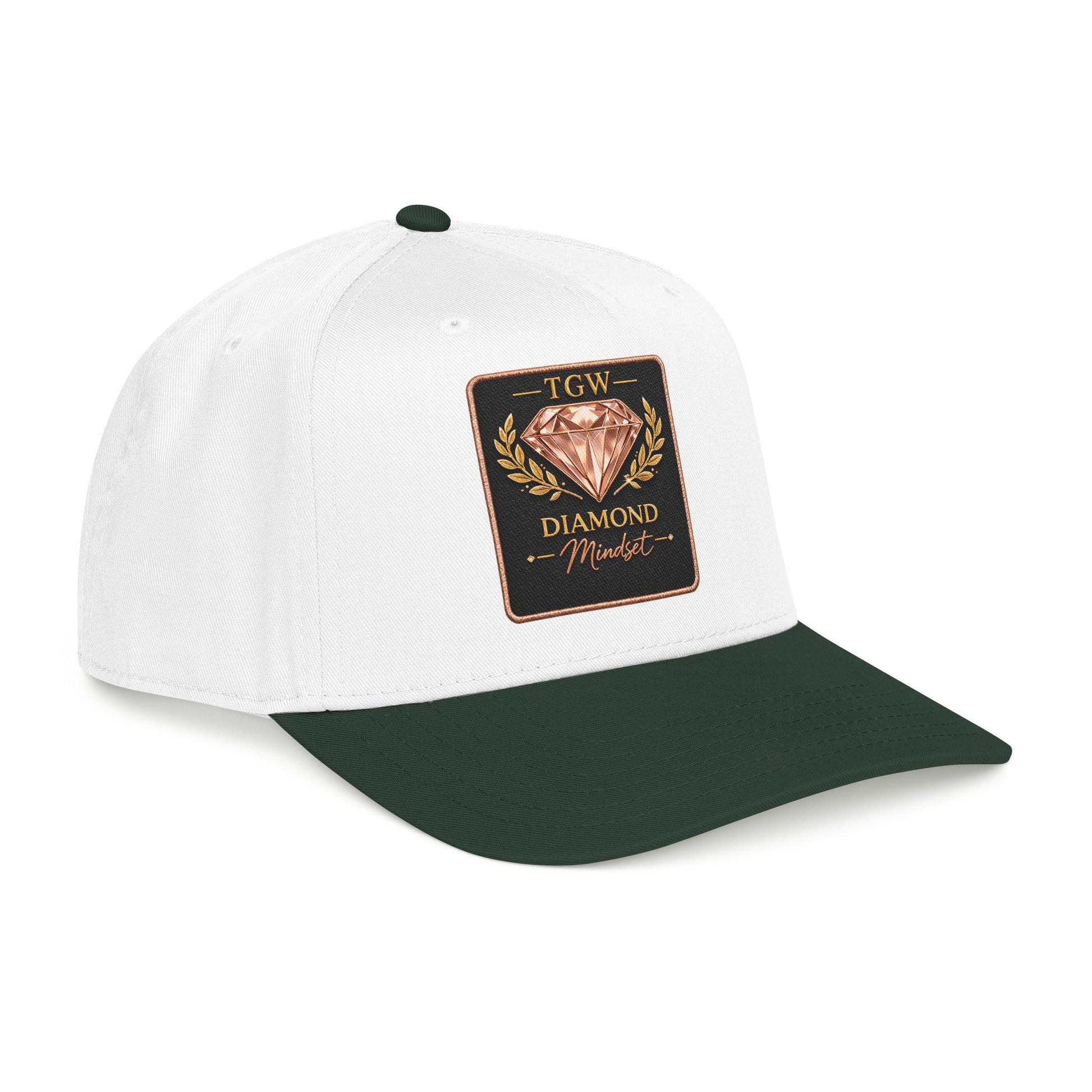 TGW Diamond Mindset Cap "Built Under Pressure"  Mid Profile Baseball Cap