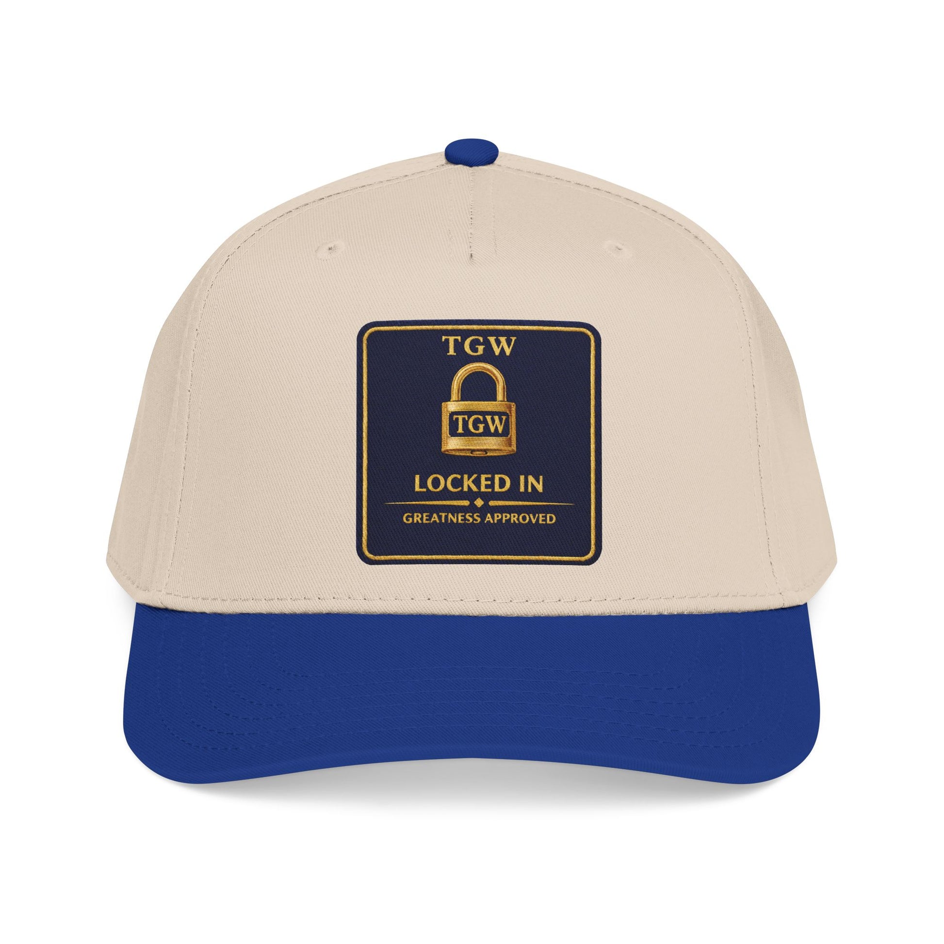 TGW “LOCKED IN” — Greatness Approved   Mid Profile Baseball Cap