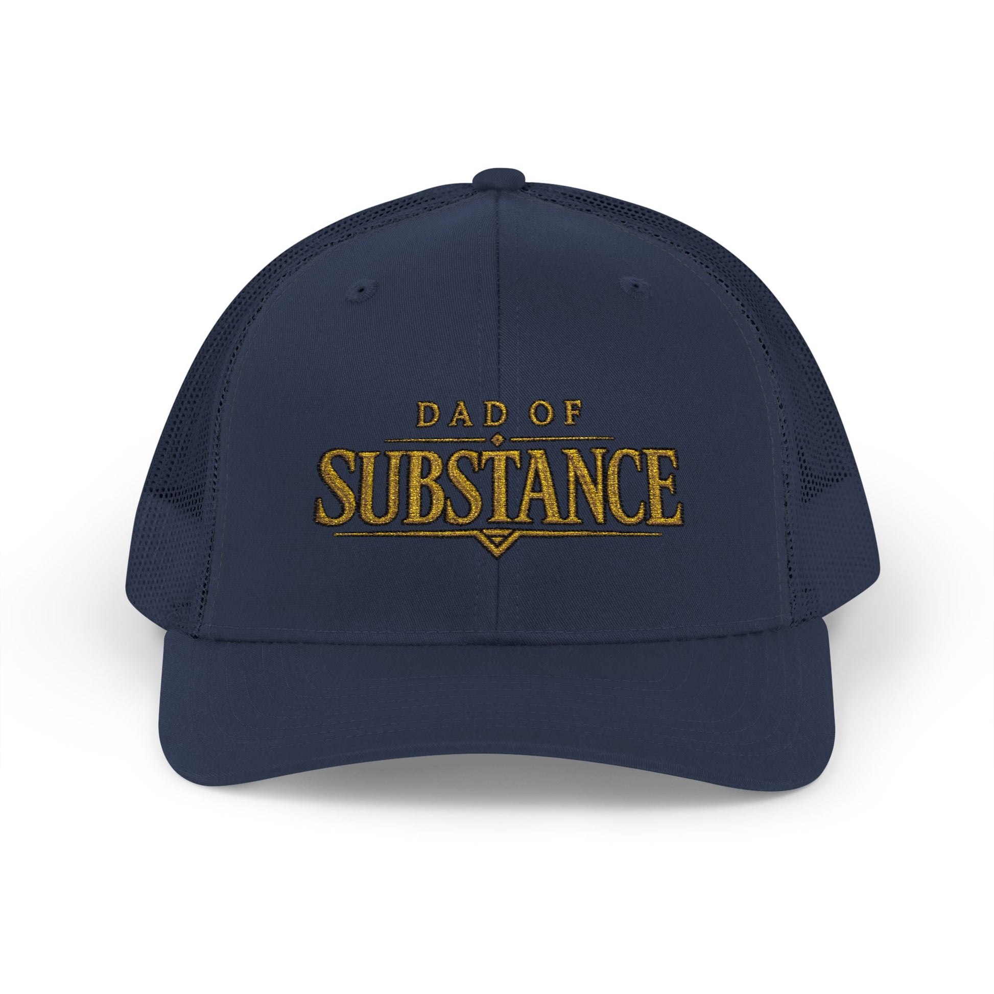 TGW COLLECTION TM - Dad of Substance Snapback Trucker Cap