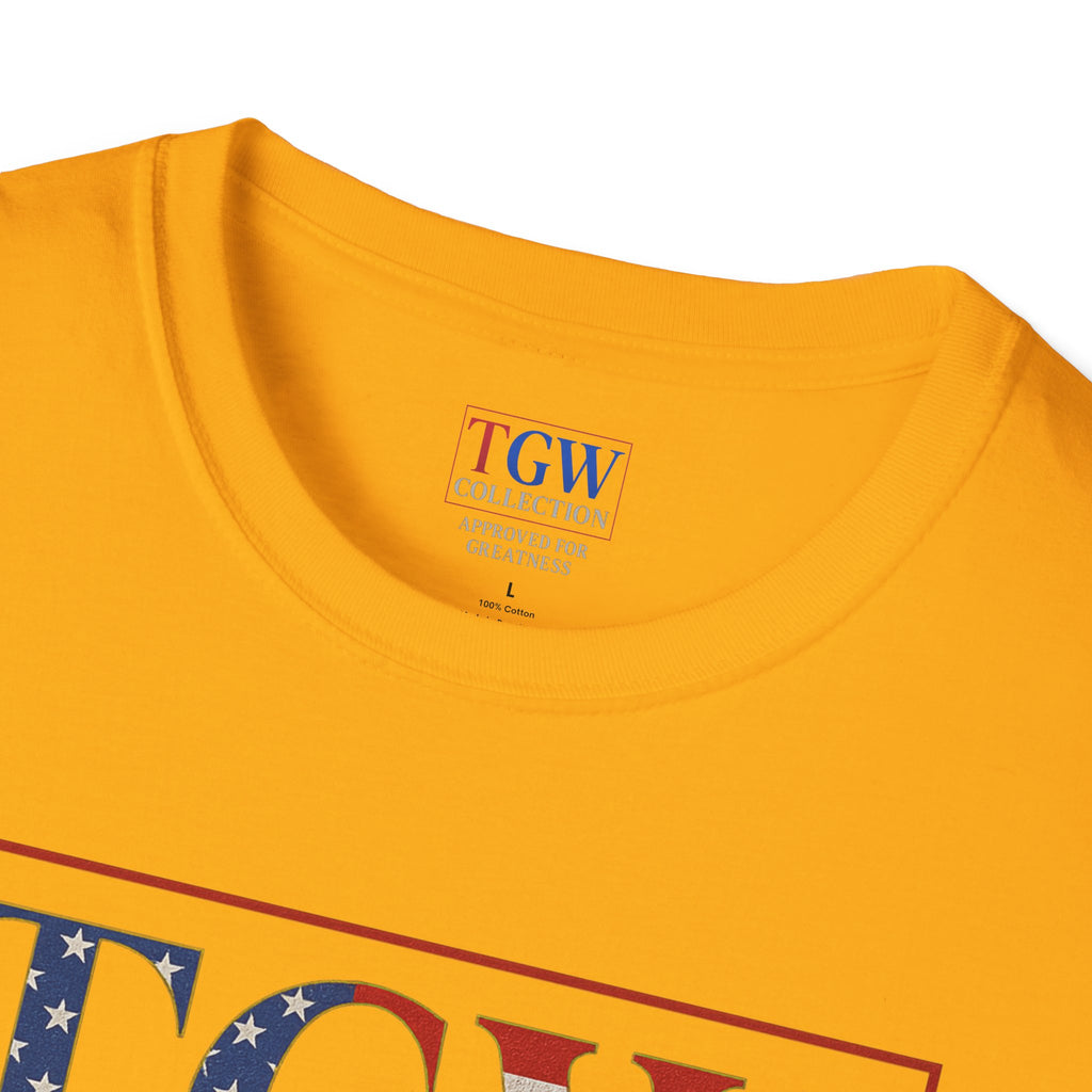 Soft style T-Shirt: TGW Collection, Approved for Greatness - Comfortable Apparel for Everyday, Gifts for Friends, USA Pride