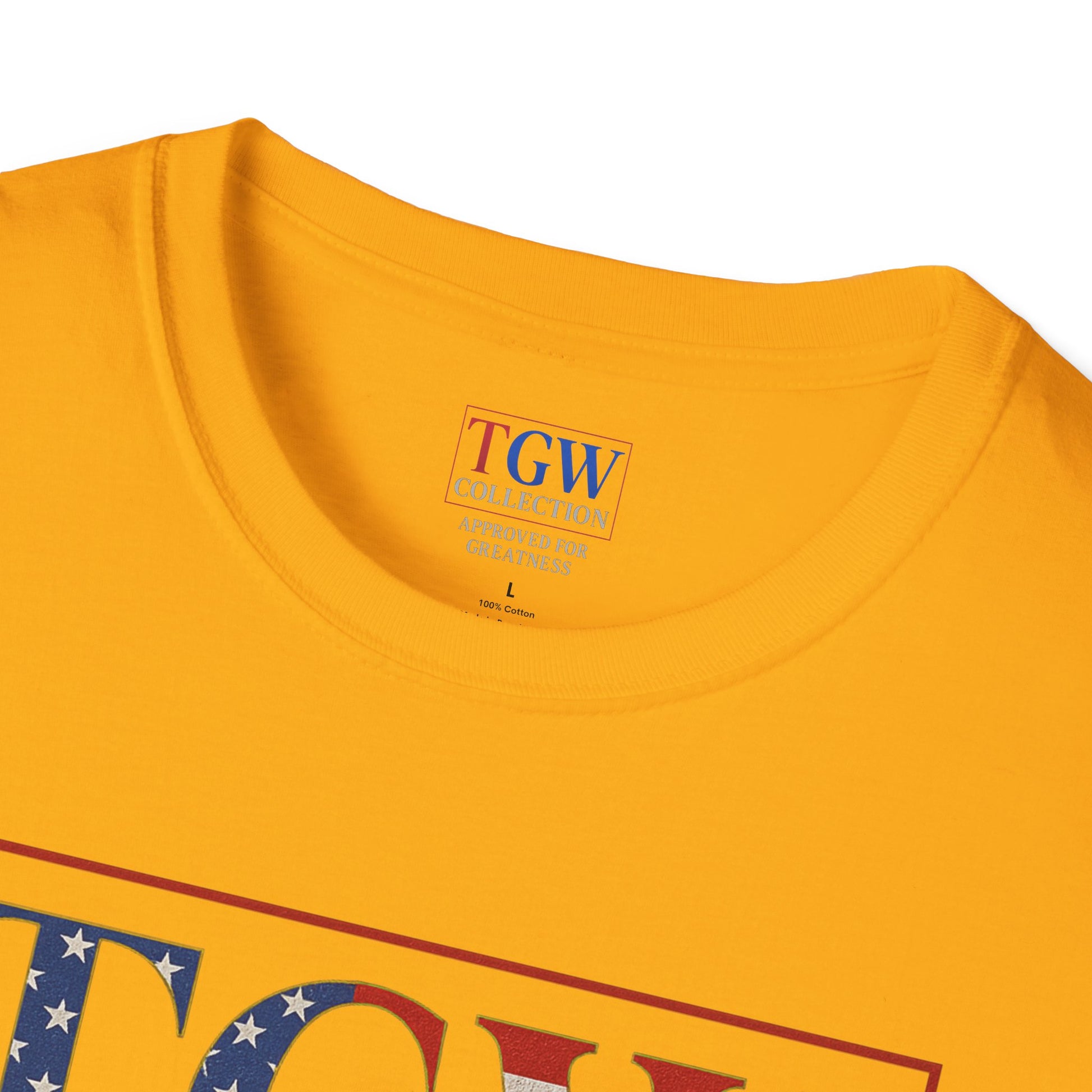Soft style T-Shirt: TGW Collection, Approved for Greatness - Comfortable Apparel for Everyday, Gifts for Friends, USA Pride