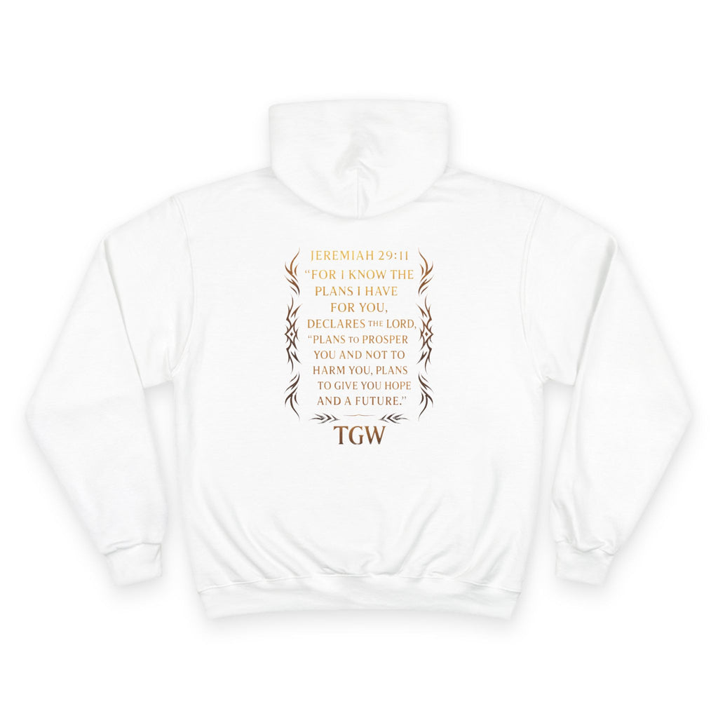 Inspirational Champion Hoodie - Faithful Message, Cozy Style, Religious Gift, Casual Wear, Christian Apparel